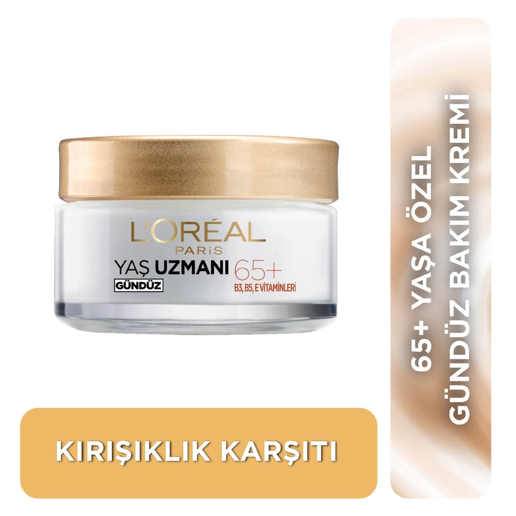 Loreal Paris Yaş Uzmanı Kırışıklık Karşıtı Besleyici Krem Gündüz GKF20 60+