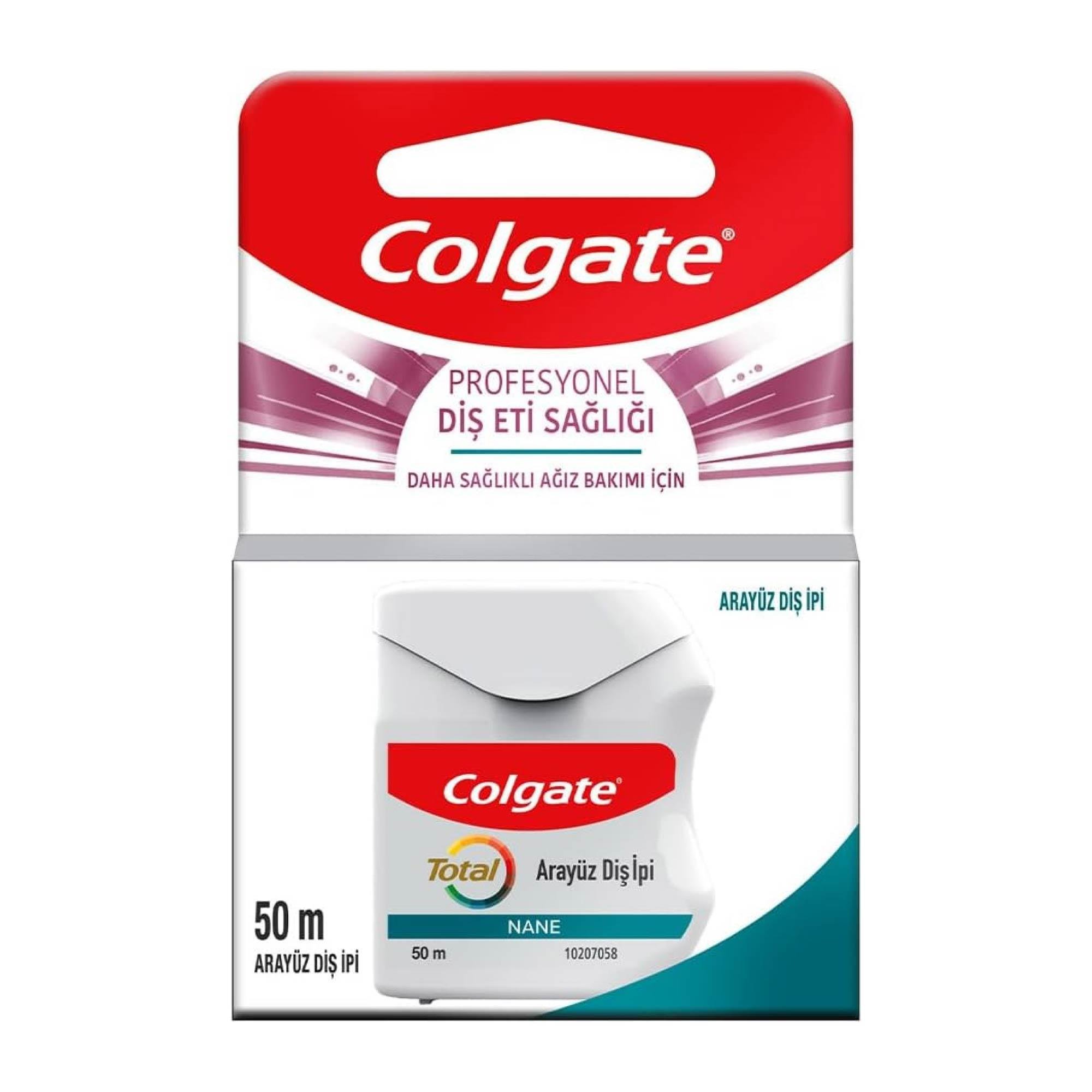 Colgate Total Profesyonel Diş Eti Sağlığı Arayüz Diş İpi 50 m 