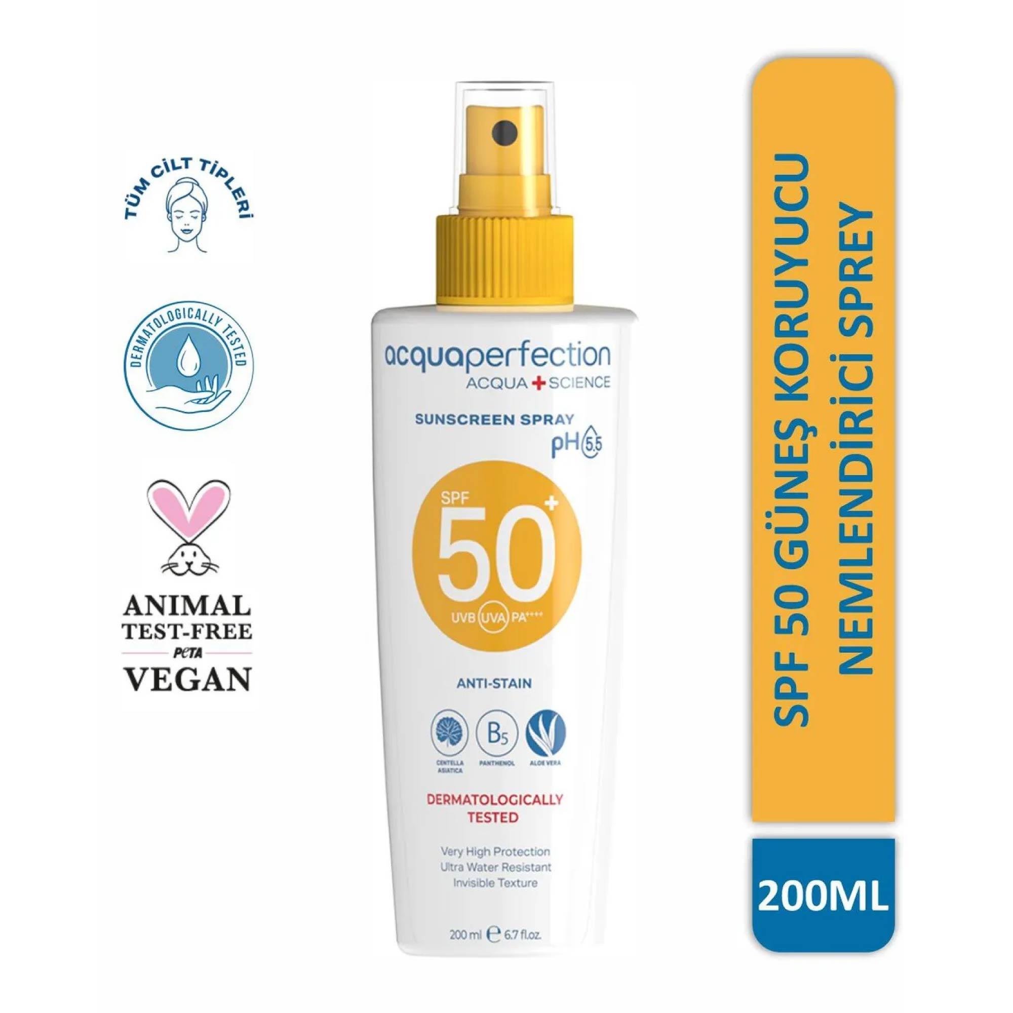 Acqua Perfection Güneş Koruyucu Sprey SPF 50+ 200 ml