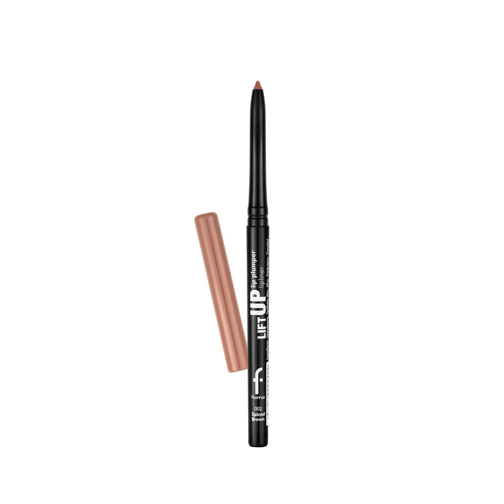 Flormar Lift Up Lip Plumper Lipliner Dolgunlaştırıcı Etkili & Uzun Süre Kalıcı Dudak Kalemi 002 Spiced Brown