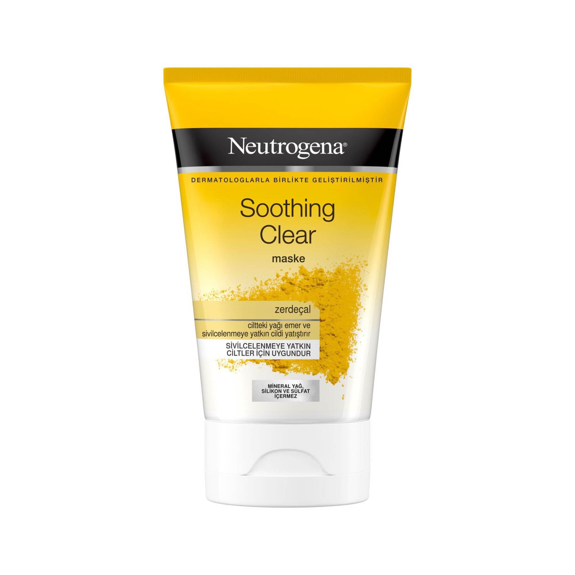 Neutrogena Scothing Clear Maske Zerdeçal 50 ml