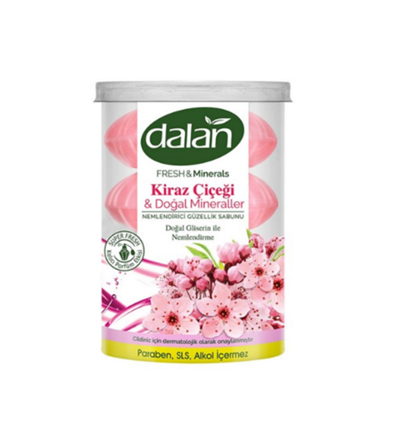 Dalan Fresh & Minerals Güzellik Sabunu Kiraz Çiçeği 4x110 gr