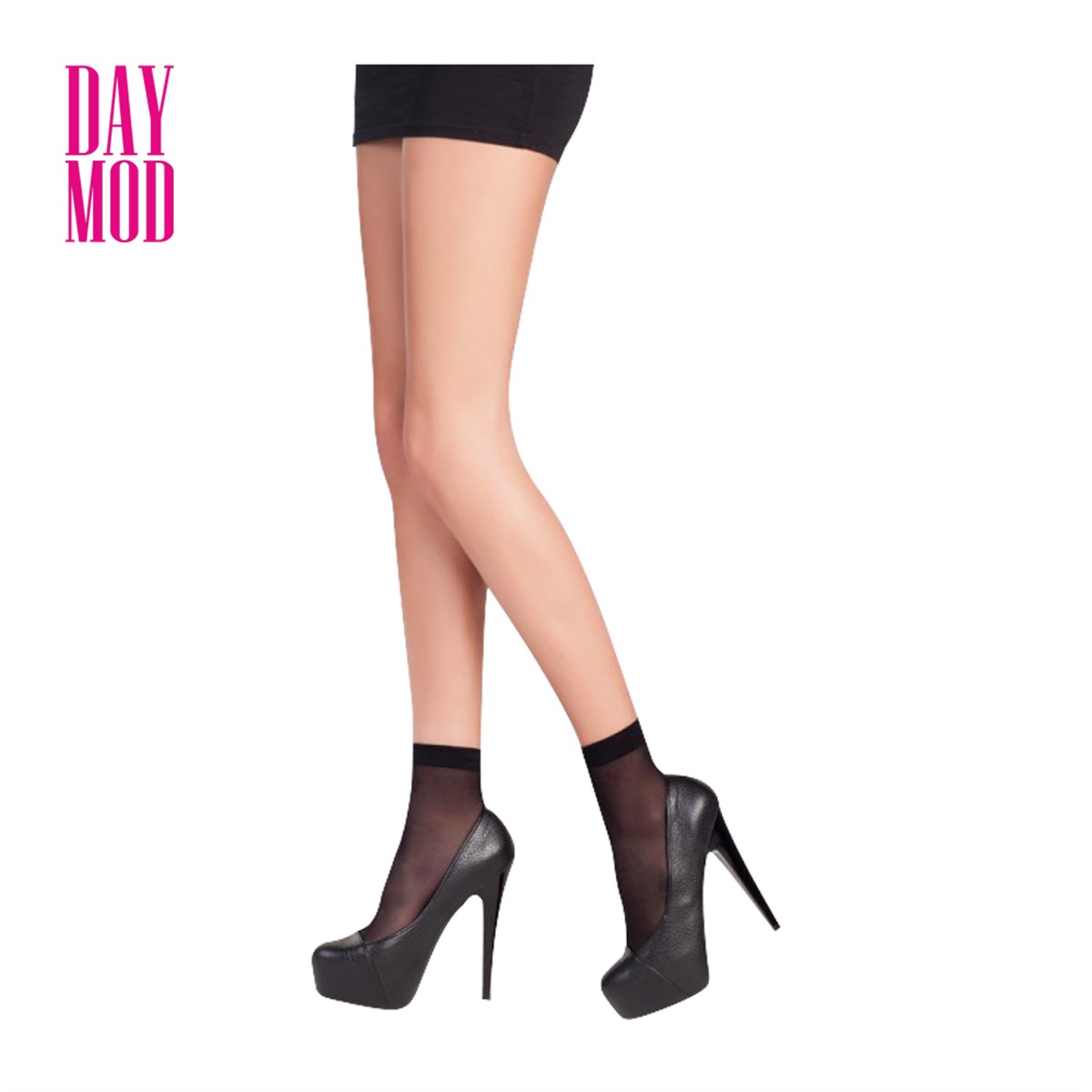 DayMod Süper Soket Çorap 500/Siyah