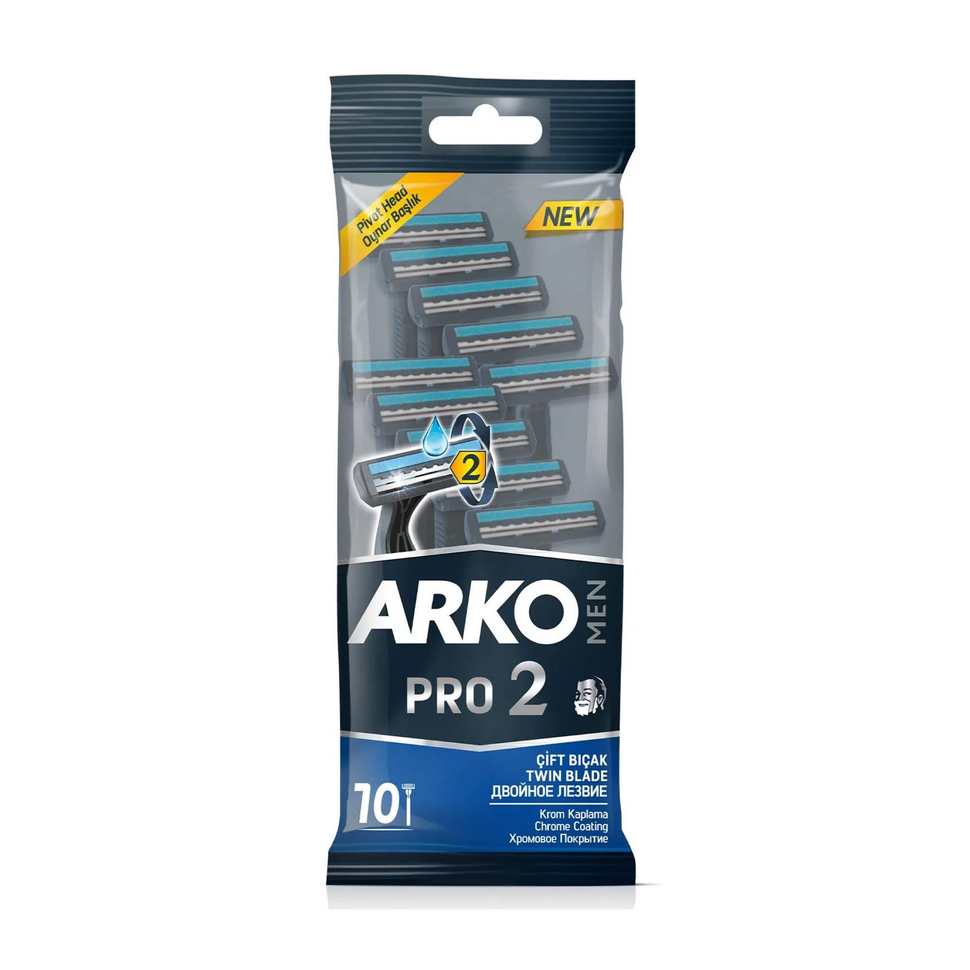 Arko Men Pro2 Kullan-At Tıraş Bıçağı 10'lu