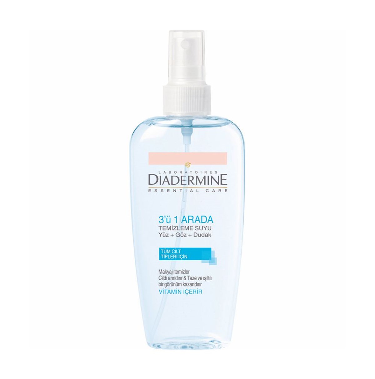 Diadermine Essential 3'ü 1 Arada Temizleyici Su 200 ml