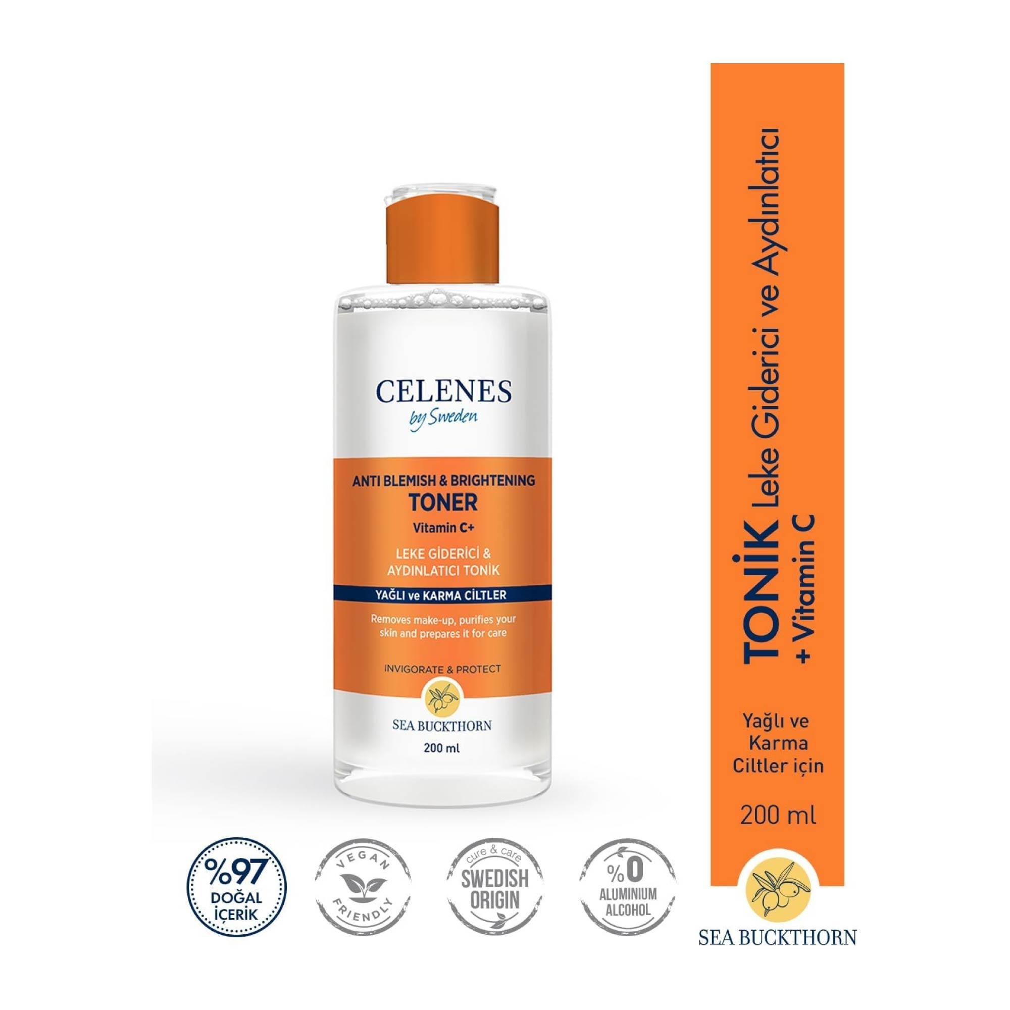 Celenes Sea Buckthorn Aydınlatıcı Tonik 200ml