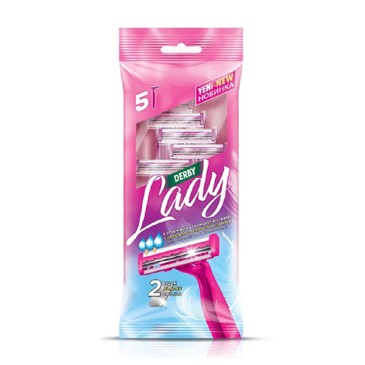 Derby Lady Tıraş Bıçağı 5'li