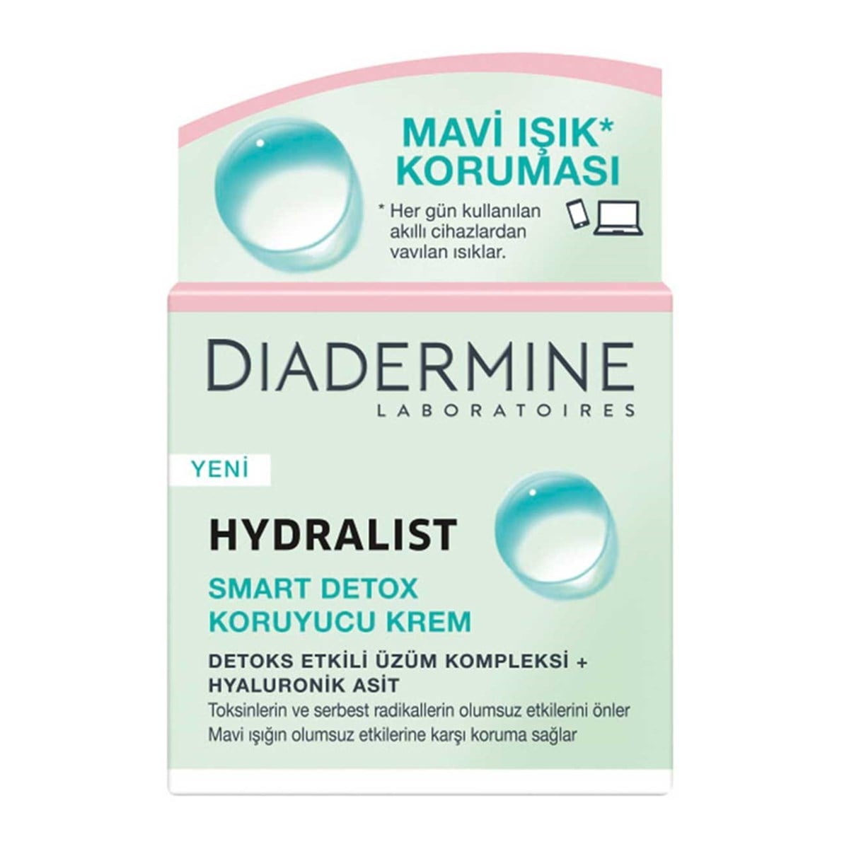 Diadermine Hydralist Smart Detox Koruyucu Krem 50ml