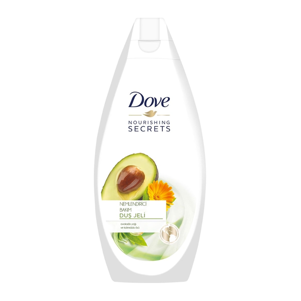 Dove Nemlendirici Bakım Duş Jeli Avokado Yağı ve Kalendula Özü 500ml