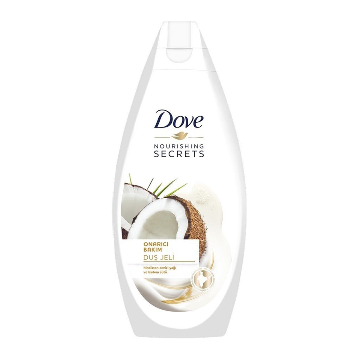 Dove Onarıcı Bakım Duş Jeli Hindistan Cevizi Yağı ve Badem Özü 500ml