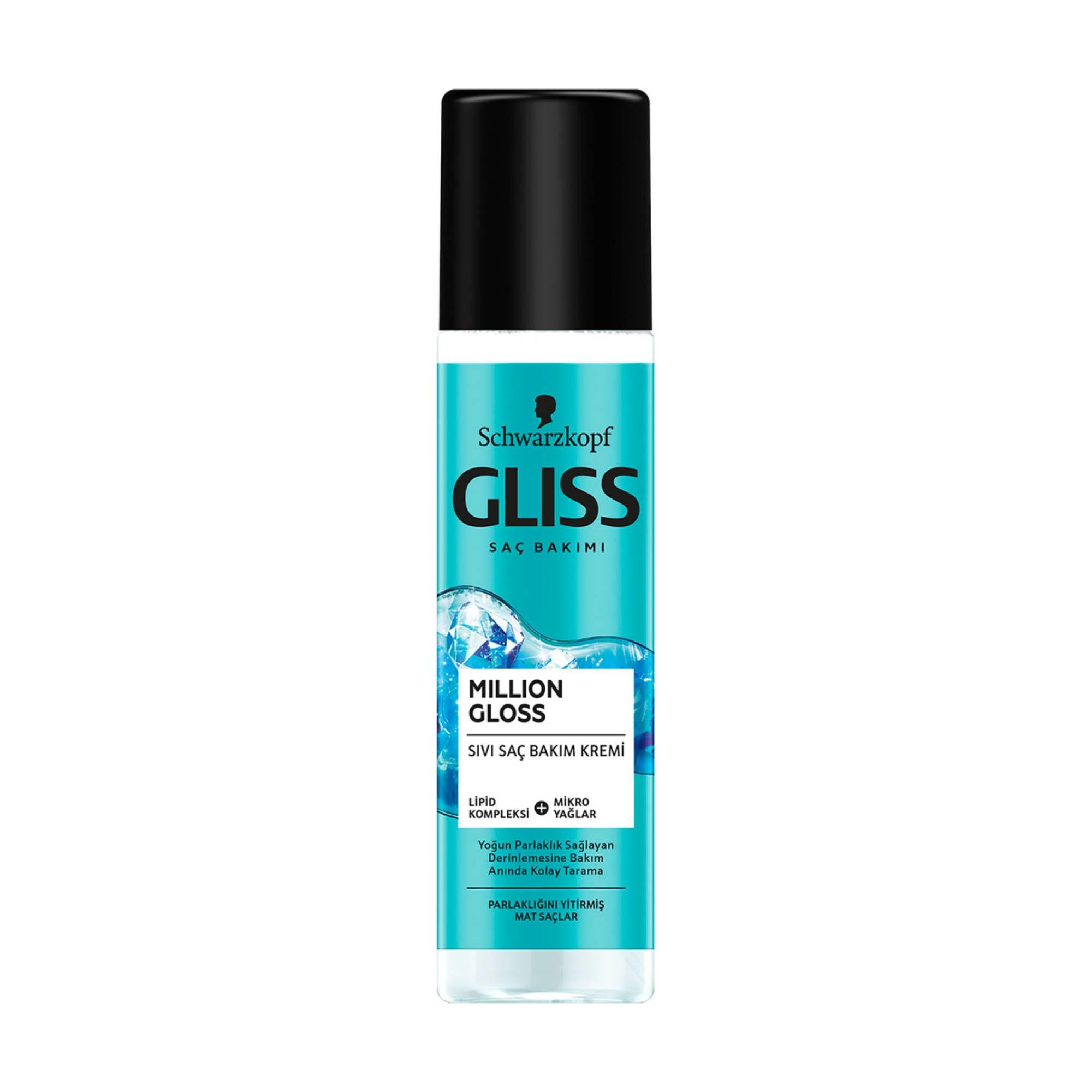 Gliss Sıvı Saç Kremi Million Gloss 200 Ml