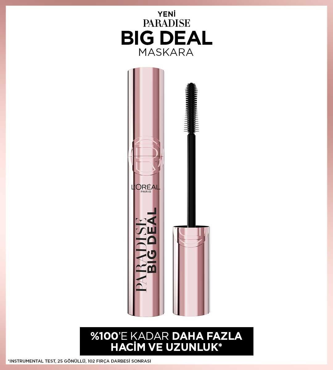 Loreal Paris Paradise Big Deal Maskara Siyah