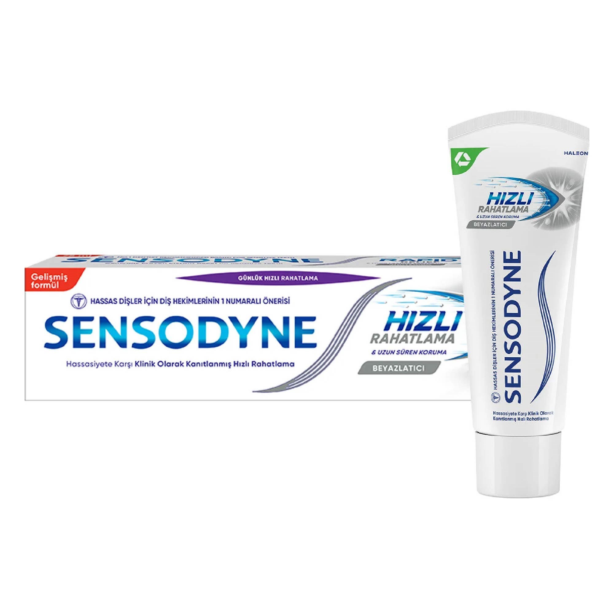 Sensodyne Diş Macunu Hızlı Rahatlatma Beyazlatıcı 75 ml