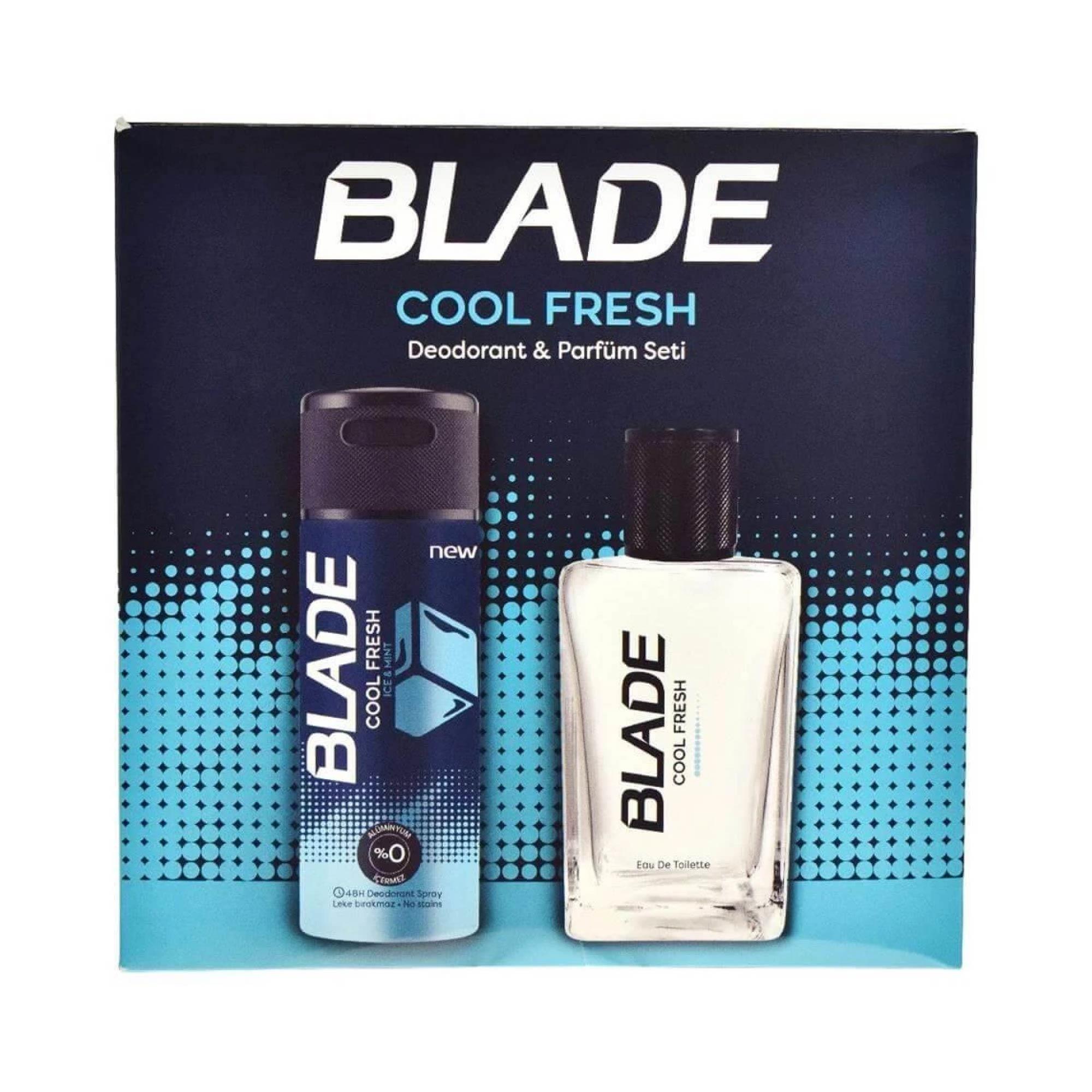 Blade Cooler Erkek Parfüm 100ml + Blade Cooler Deodorant 150ml