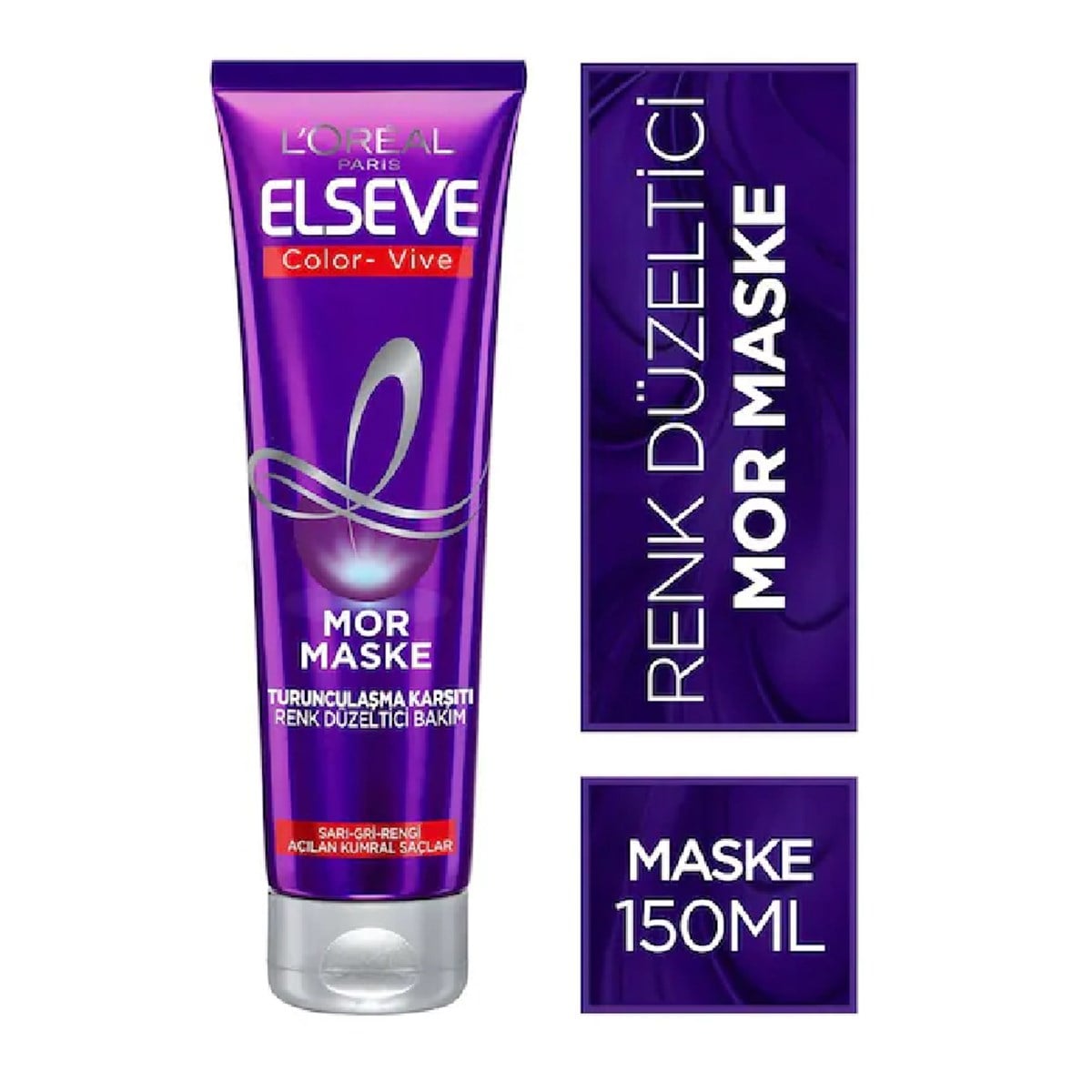 Elseve Color-Vive Mor Maske Turunculaşma Karşıtı 150ml