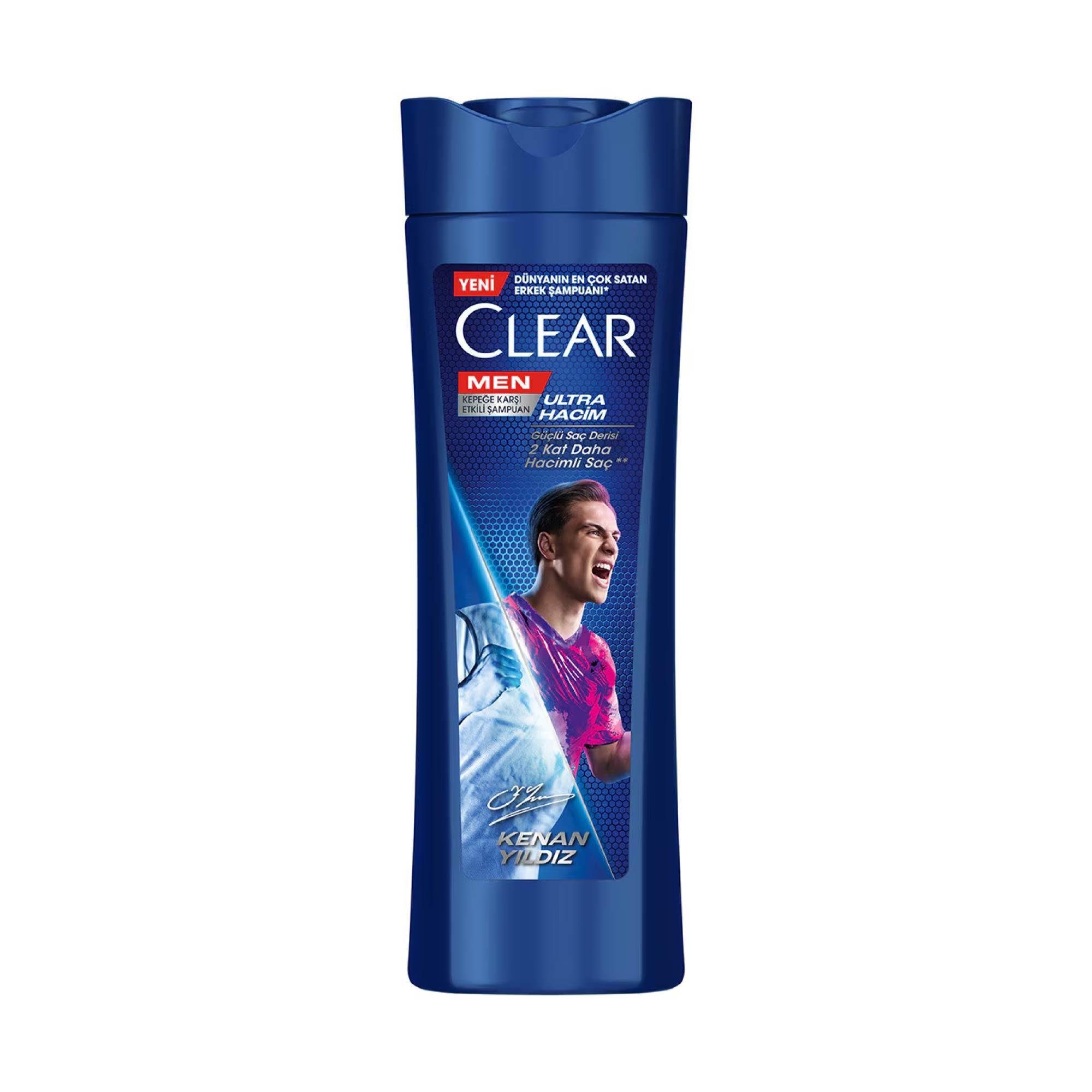 Clear Men Legend Kenan YıldıKepeğe Karşı Ultra Hacim Etkili Şampuan 350 ml