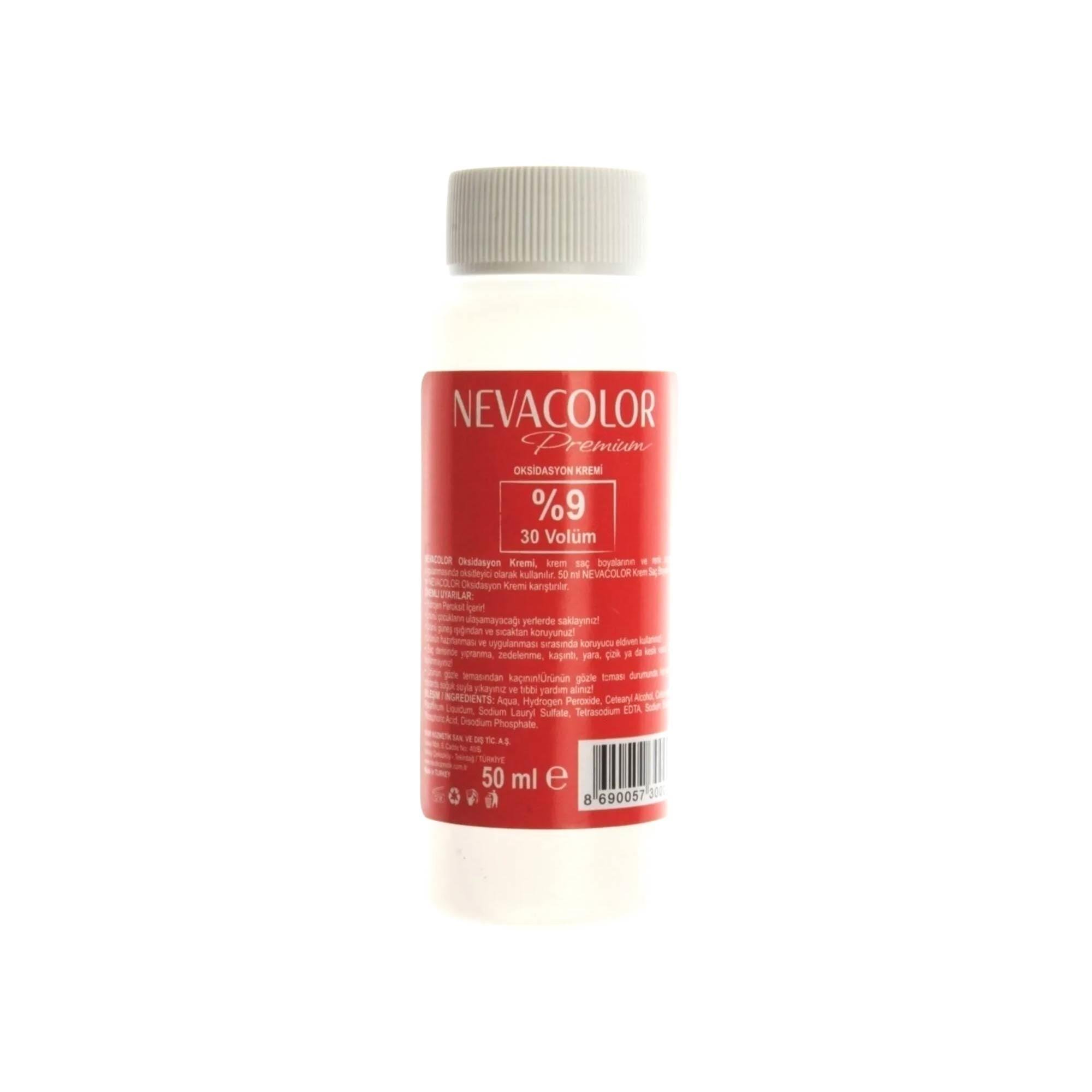 Nevacolor Premium Oksidasyon Kremi %9 30 Volüm 50ml