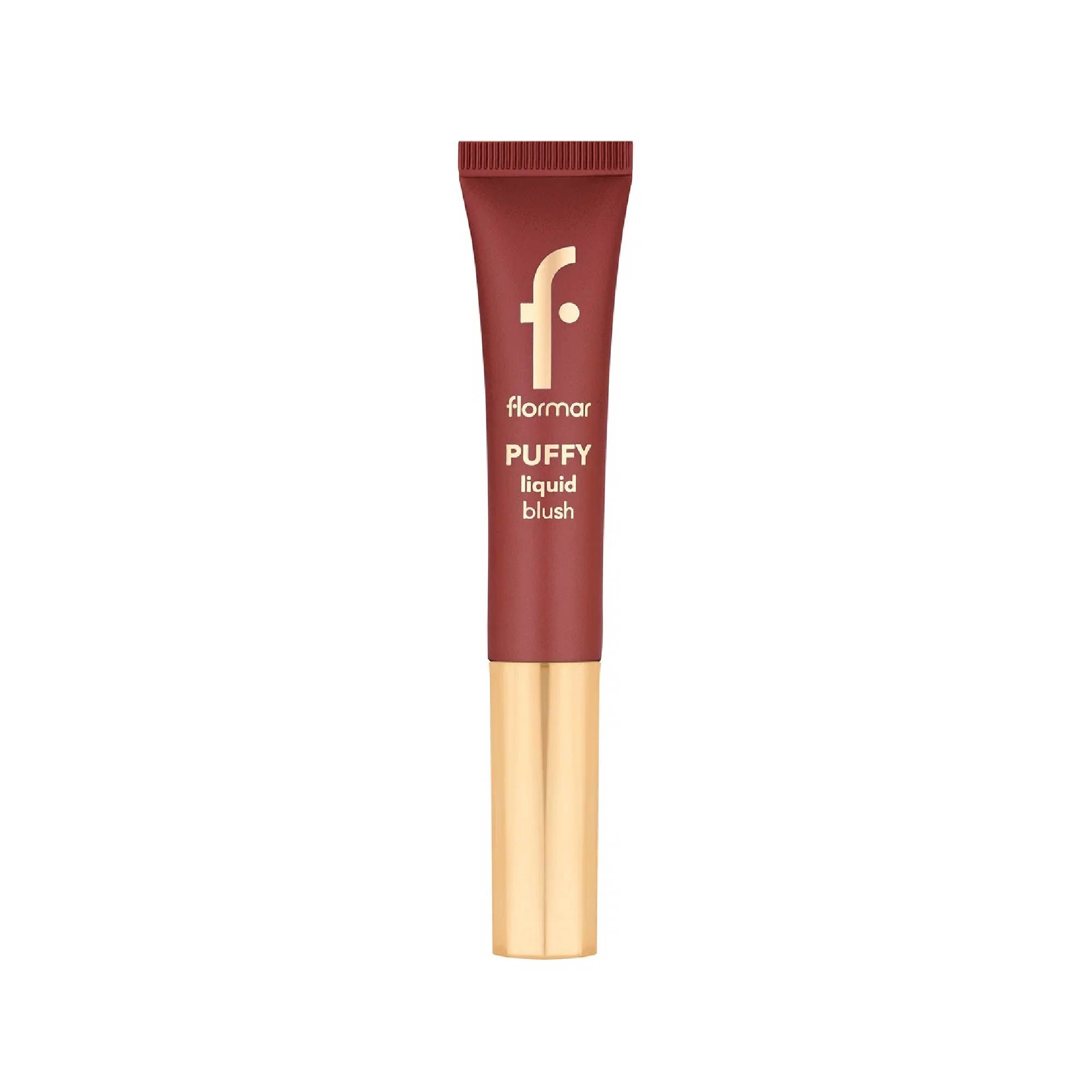 Flormar Puffy Liquid Nemlendirici Etkili & Parlak Bitişli Sünger Aplikatörlü Likit Allık 007 Passion