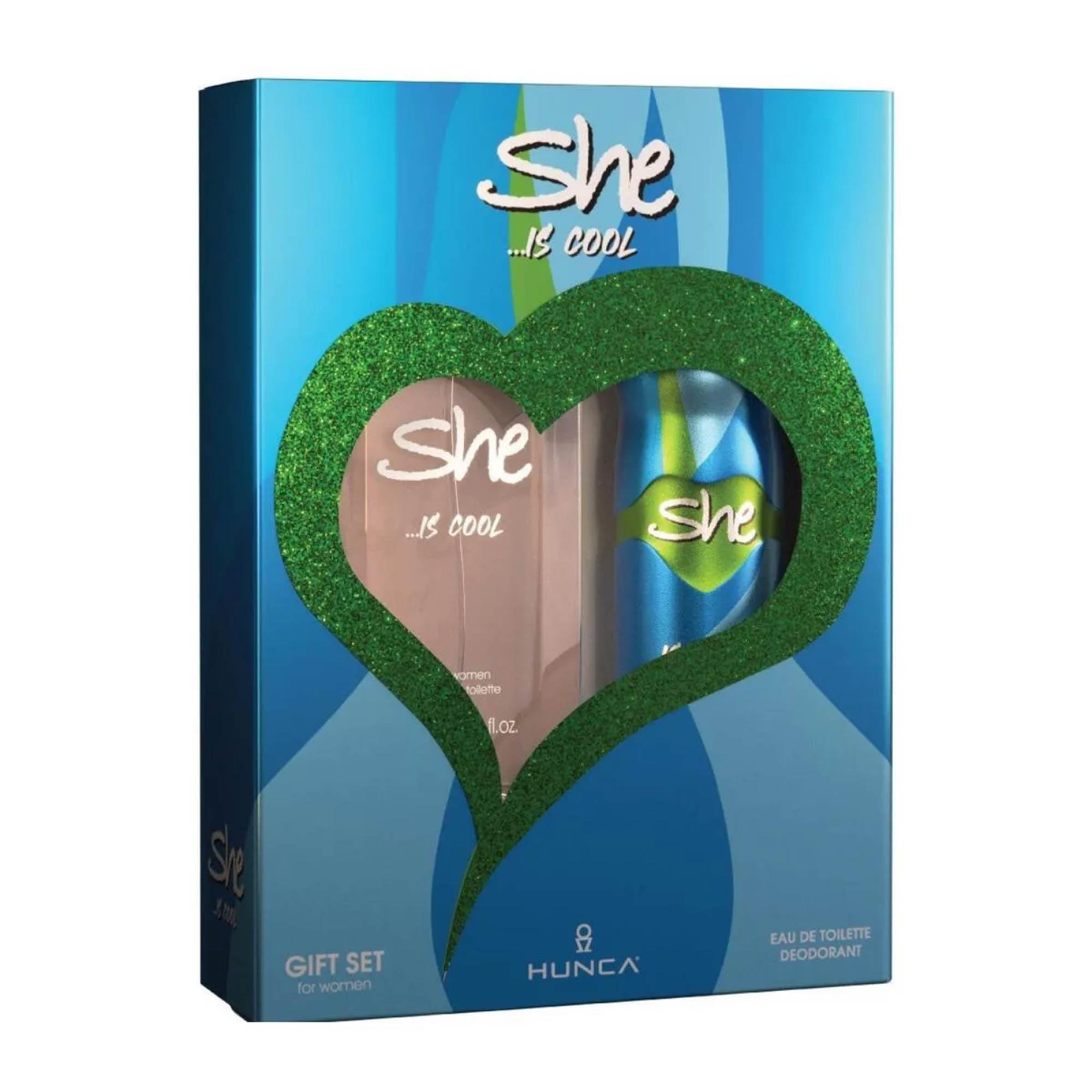 She Is Cool Edt Parfüm 50 ml + Deodorant 150 ml Set Kadın