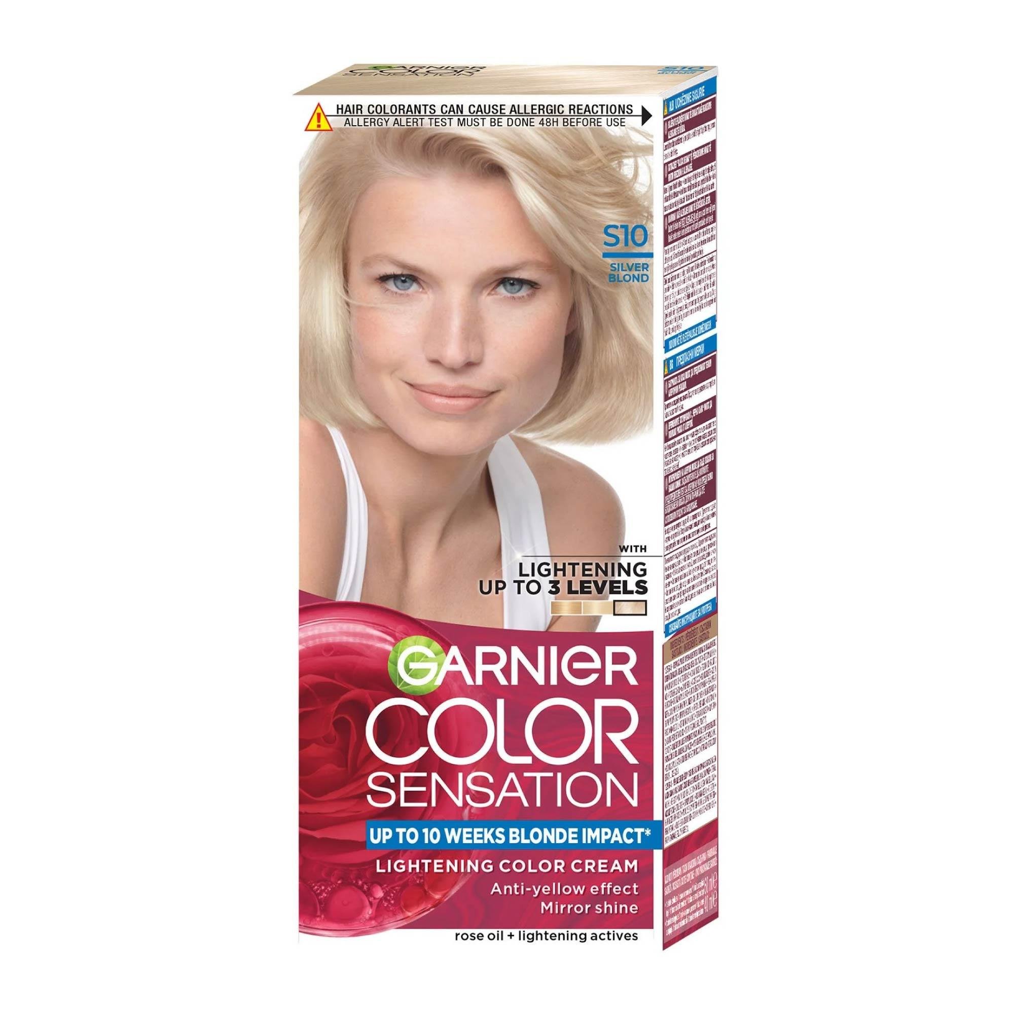 Garnier Çarpıcı Renkler Yoğun Kalıcı Krem Saç Boyası Extra Açık Elmas Sarısı S10