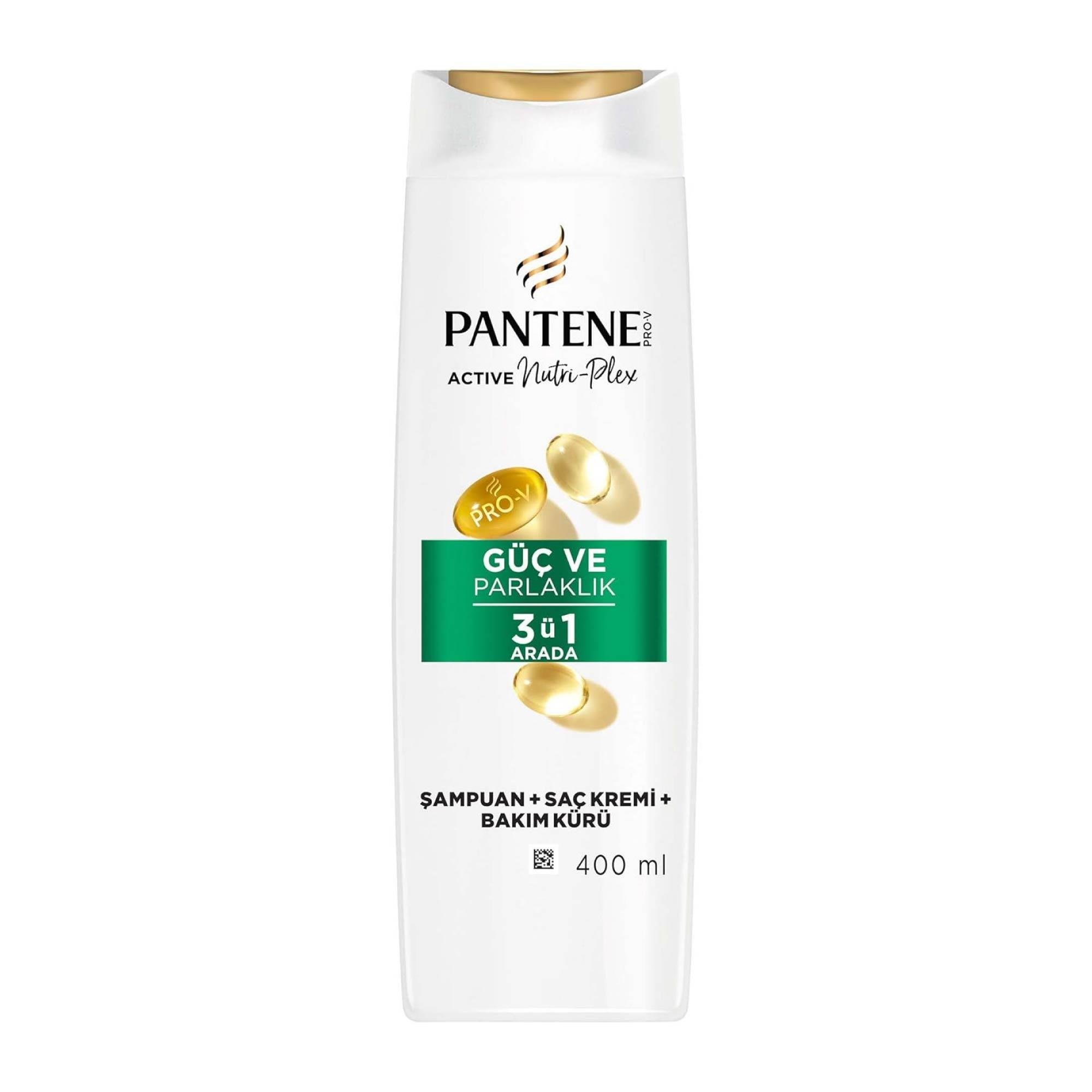 Pantene Şampuan 3in1 Güç ve Parlaklık 400 ml.