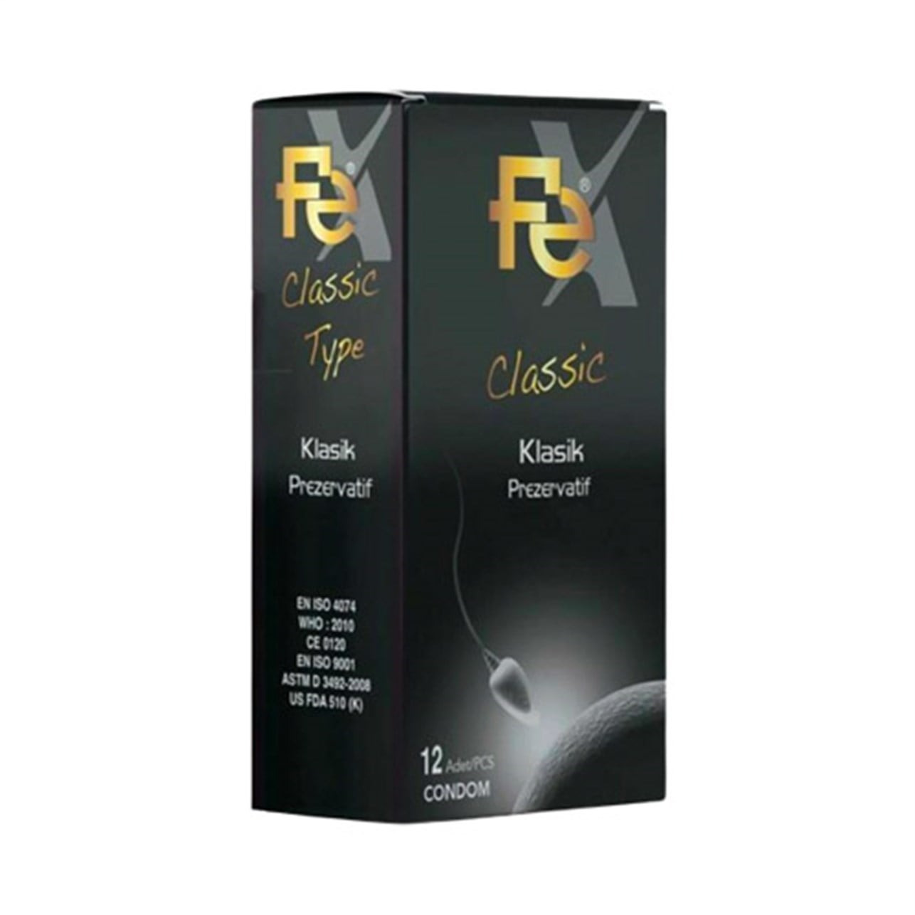 Fe Prezervatif Klasik 12'li