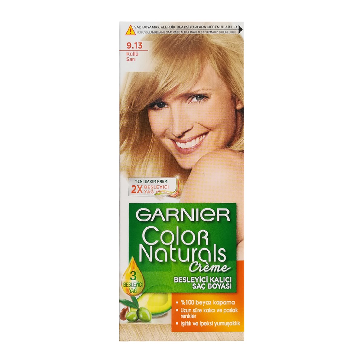 Garnier Color Naturals Creme Saç Boyası Küllü Sarı 9/13 - Pşatin