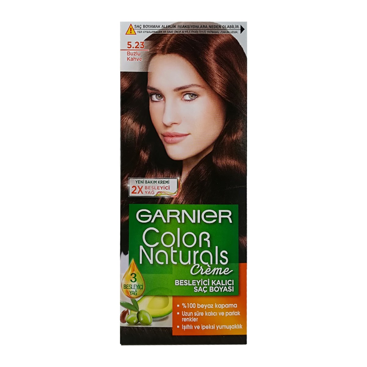 Garnier Color Naturals Creme Saç Boyası Buzlu Kahve 5/23 - Platin