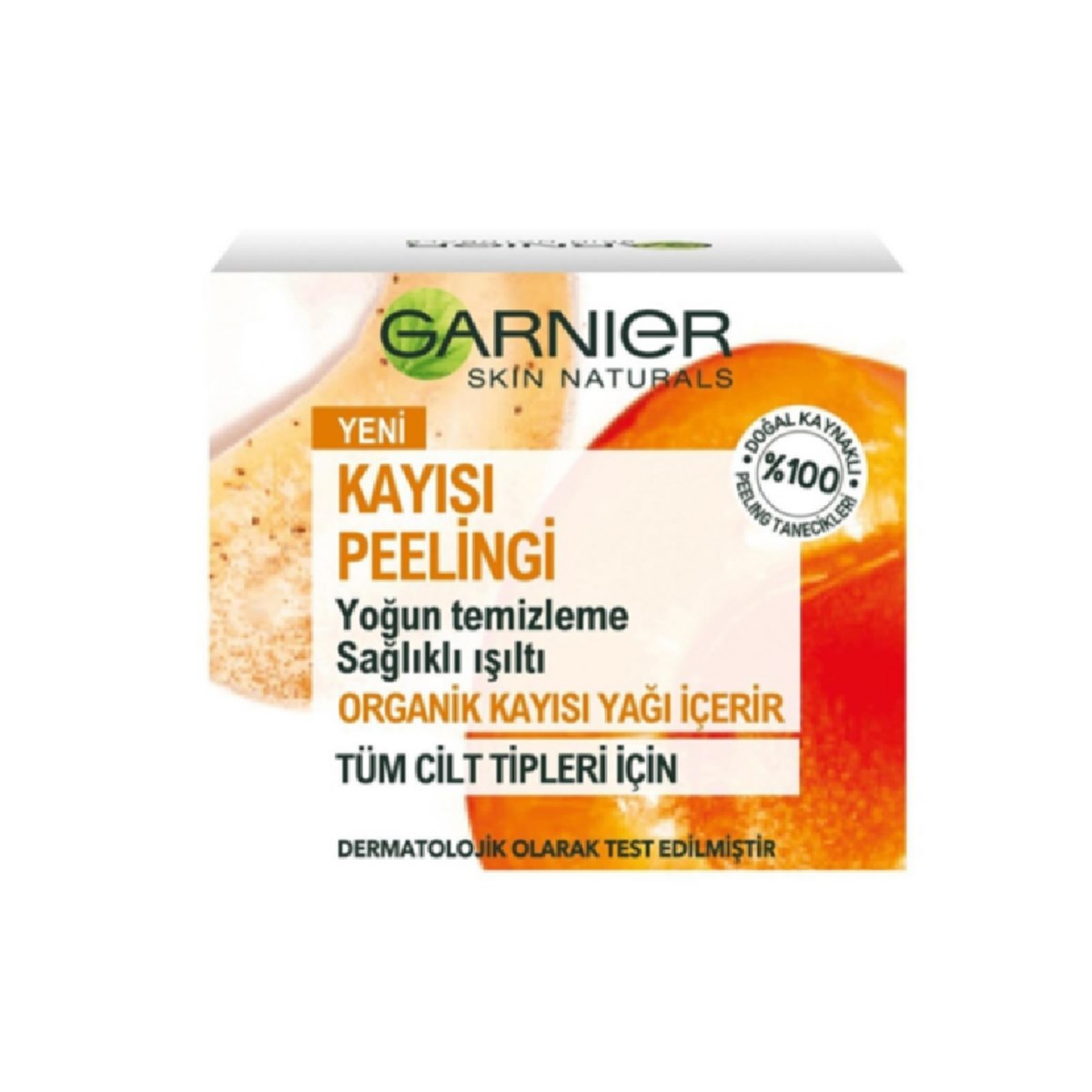 Garnier Kayısı Peelingi Yoğun Temizleme Sağlıklı Işıltı Tüm Ciltler 50ml