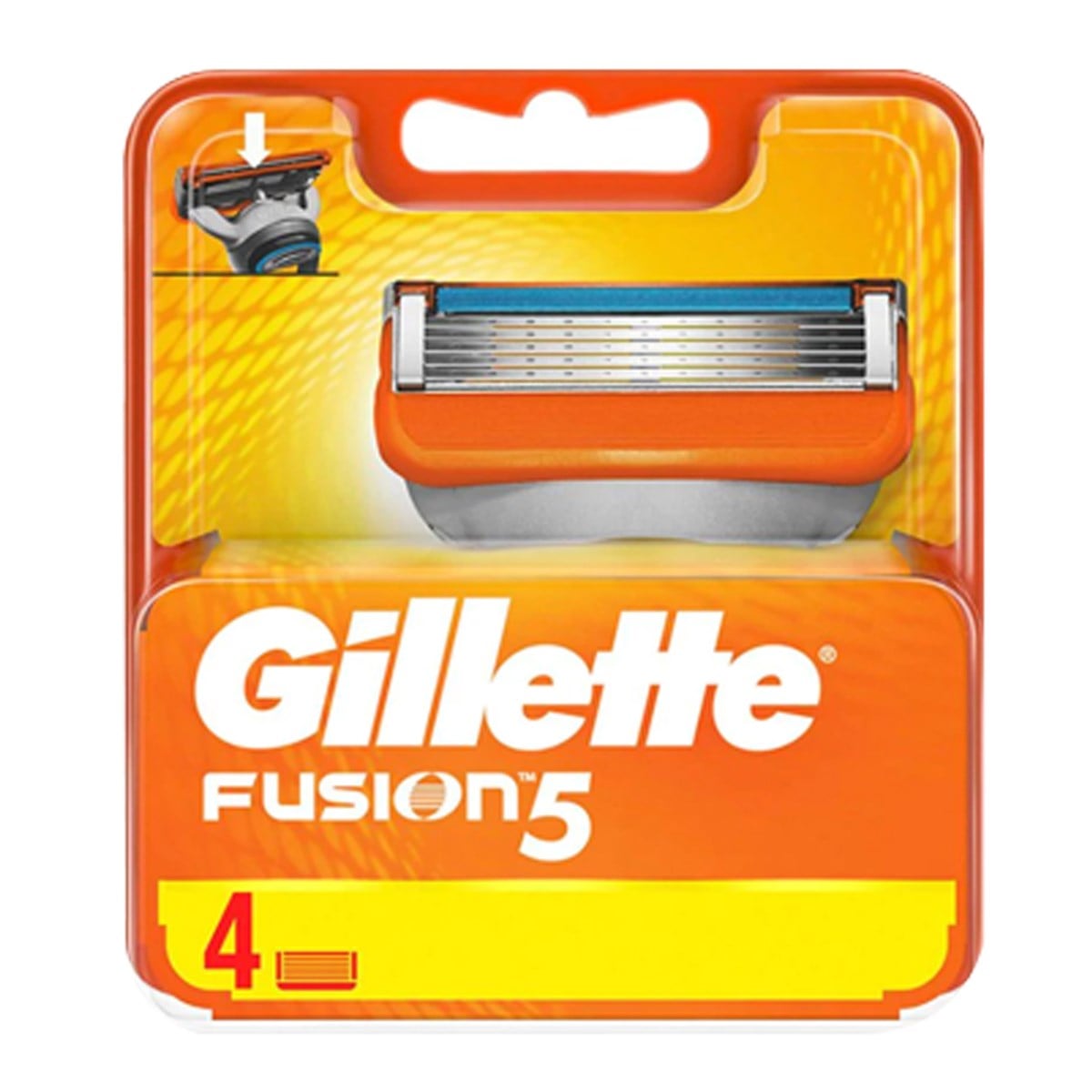 Gillette Fusion Yedek Tıraş Bıçağı 4'lü 