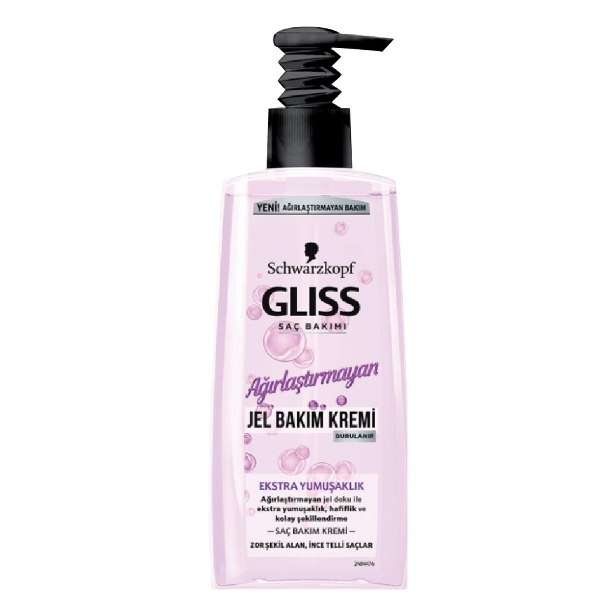 Gliss Ağırlaştırmayan Jel Saç Bakım Kremi Extra Yumuşaklık 200 ml
