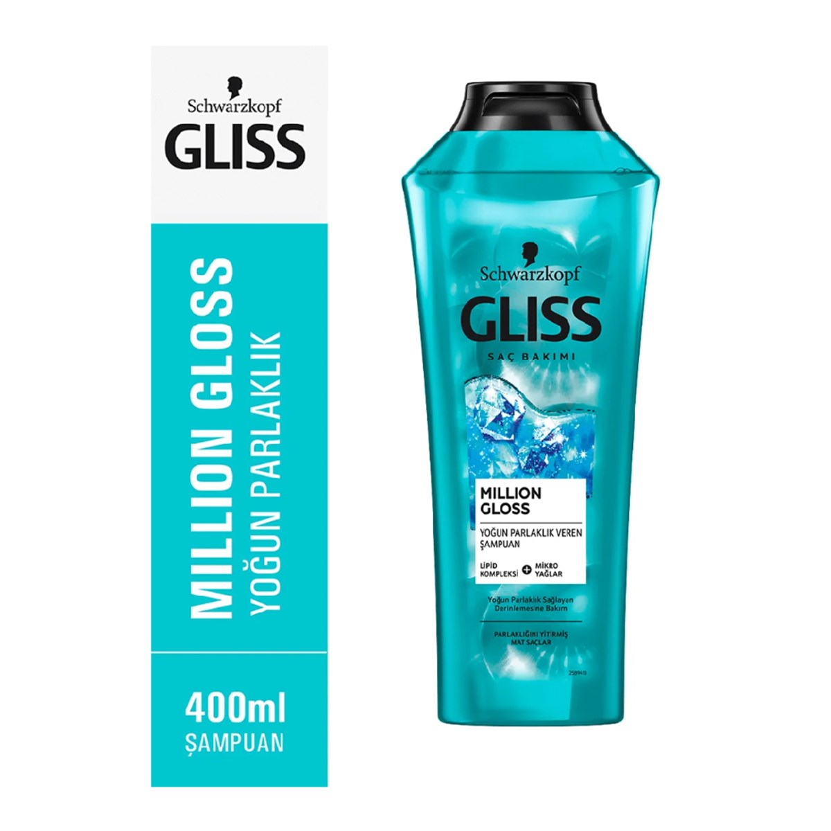 Gliss Şampuan Million Gloss 400 ml