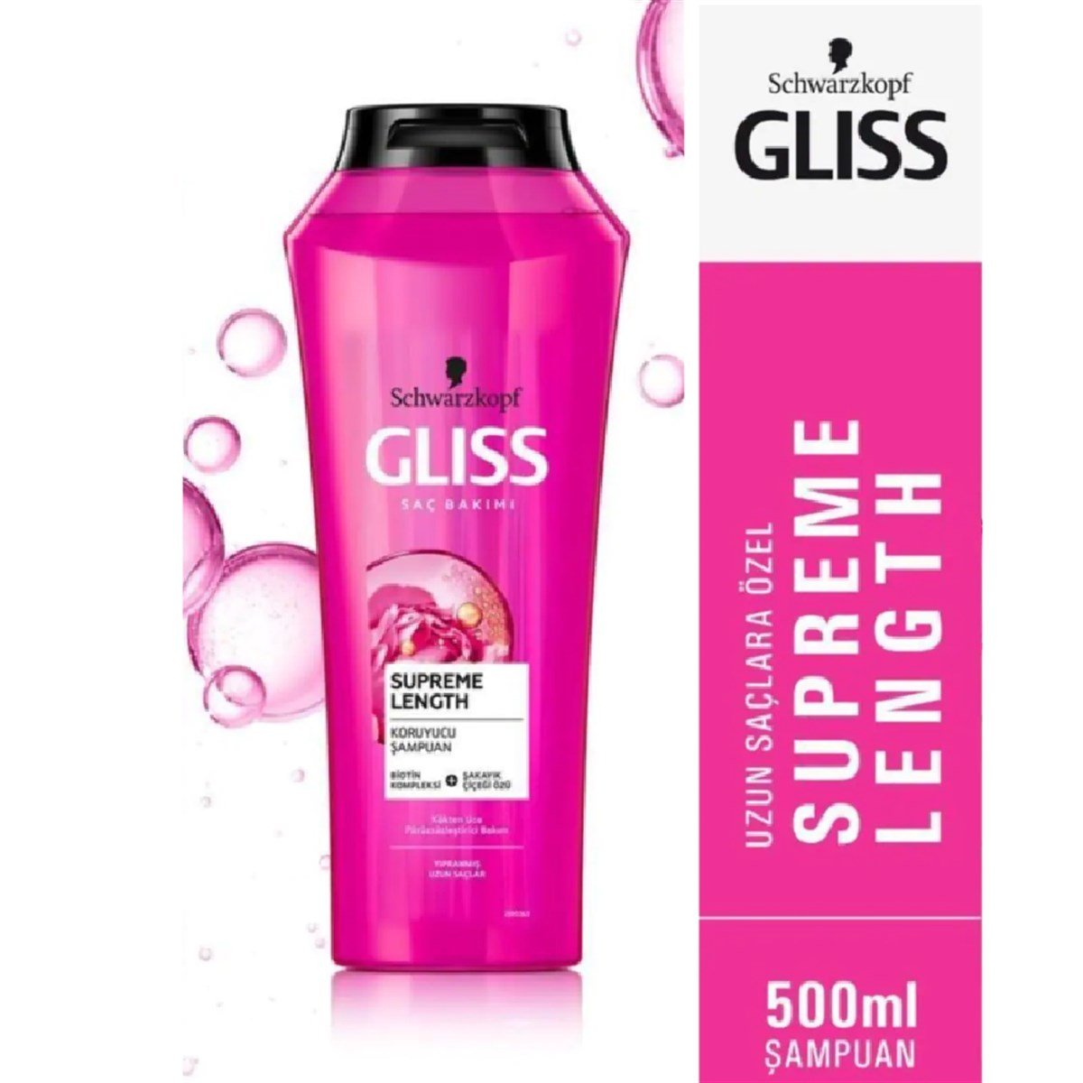 Gliss Şampuan Supreme Length 500 Ml - Platin
