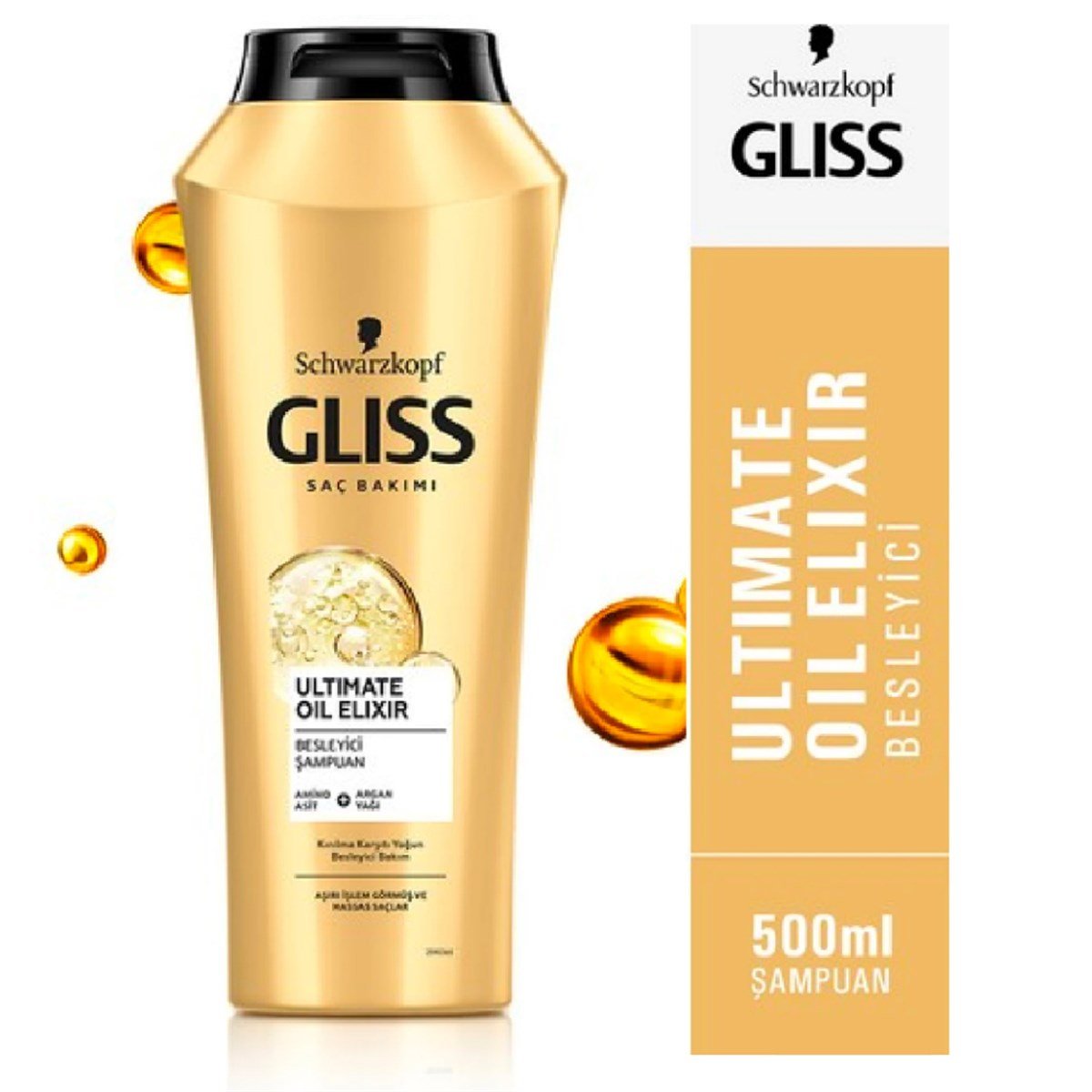 Gliss Şampuan Ultimate Oil Elixir 500ml - Platin