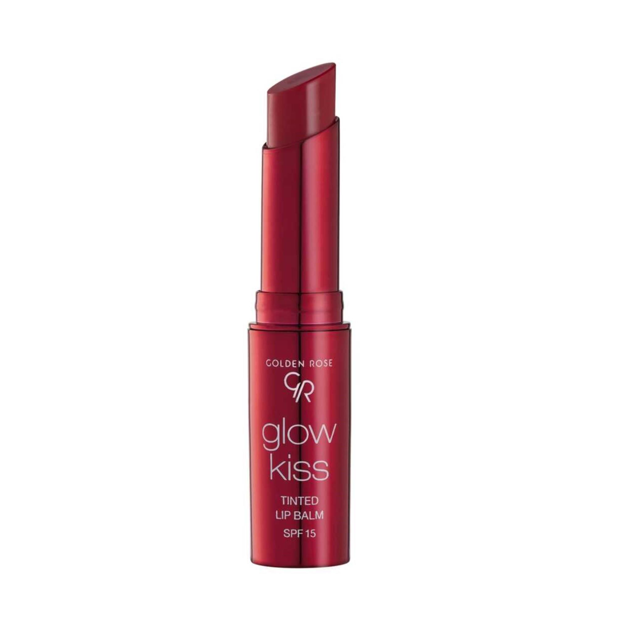 Golden Rose Glow Kiss Tinted Lip Balm 02 Stramberry