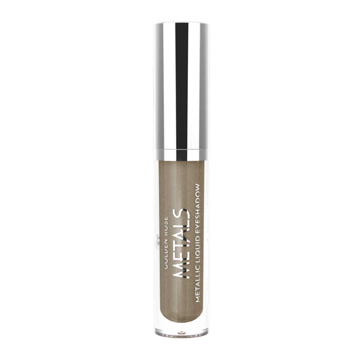 Golden Rose Metals Metallic Liquid Eyeshadow Metalik Likit Far No.107 Mocha