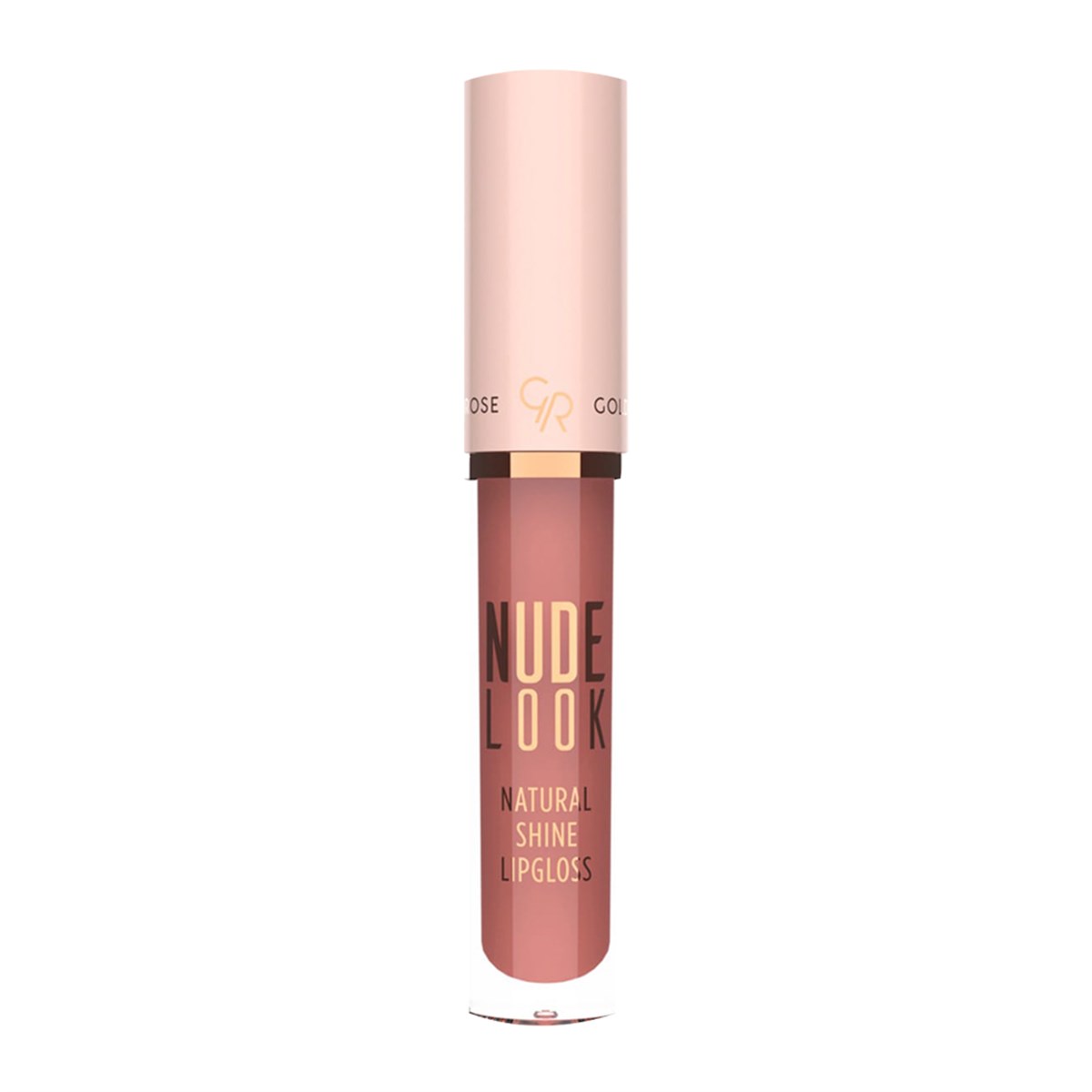 Golden Rose Nude Look Natural Shine Lipgloss 04 Peachy Nude 