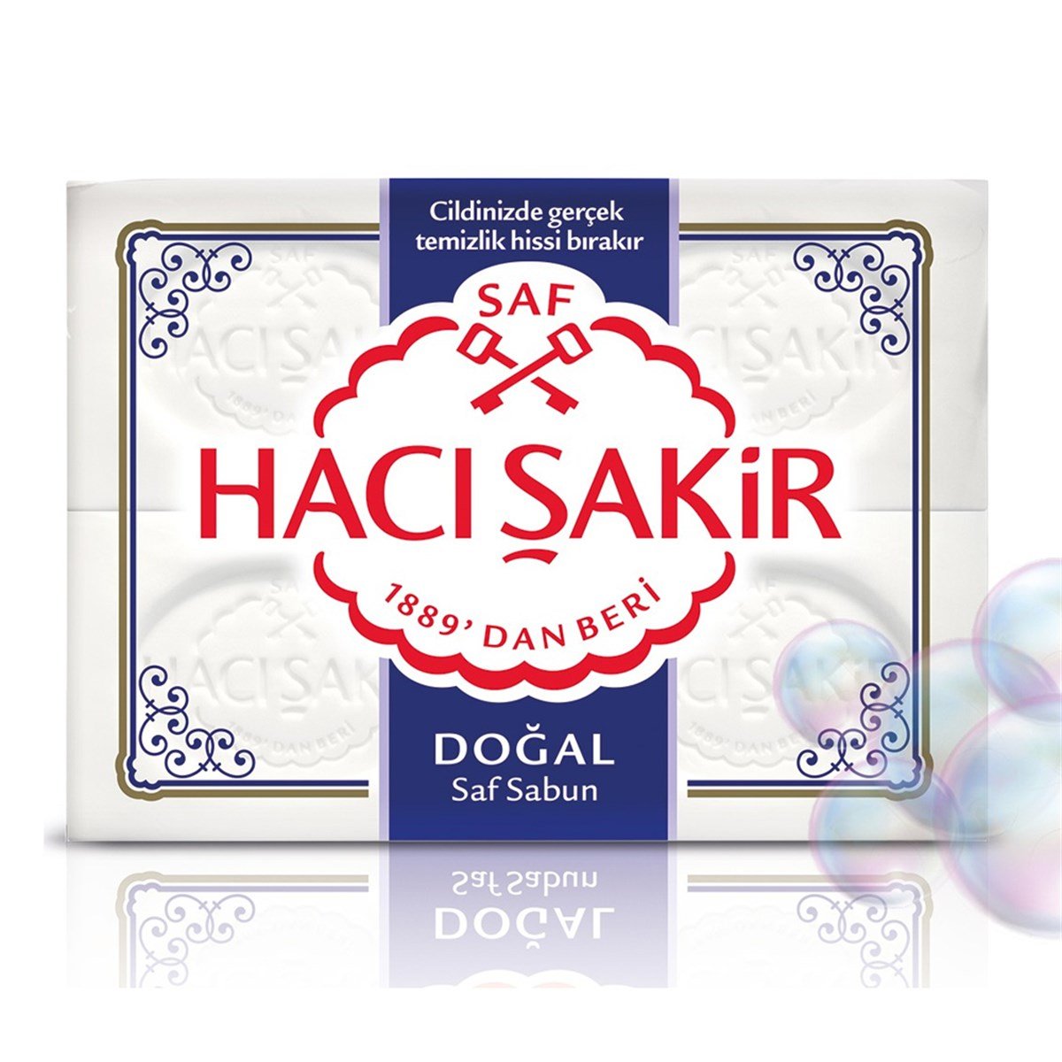 Hacı Şakir Doğal Kalıp Sabun 4x150GR