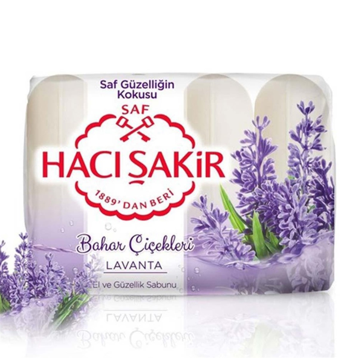 Hacı Şakir Güzellik Sabunu Lavanta 4x70GR