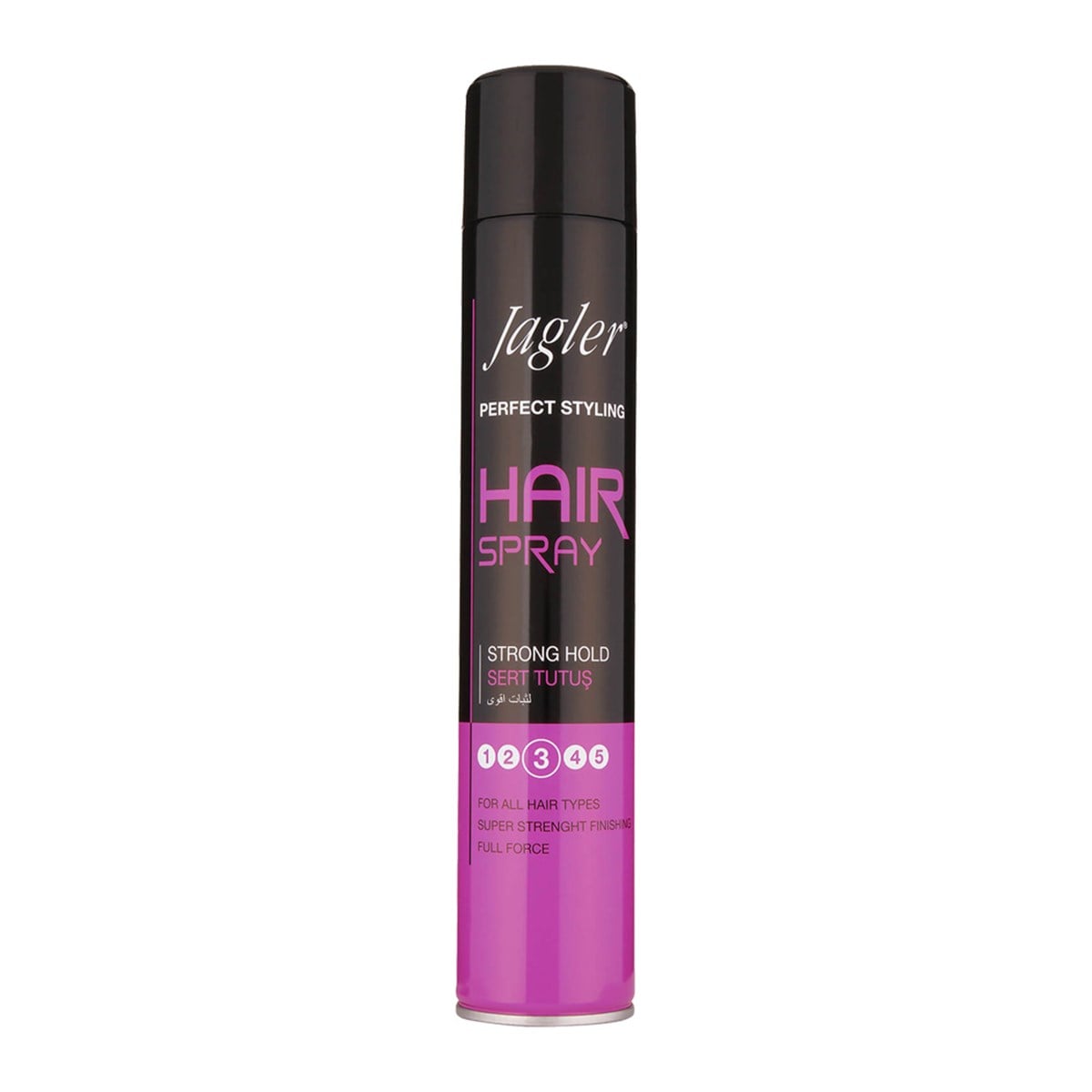 Jagler Sert Tutuş Saç Spreyi 400ml 