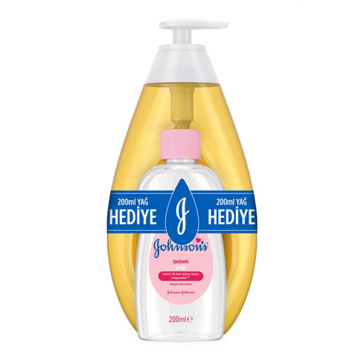 Johnson's Baby Bebek Şampuanı 750 ml + Bebek Yağı 200 ml