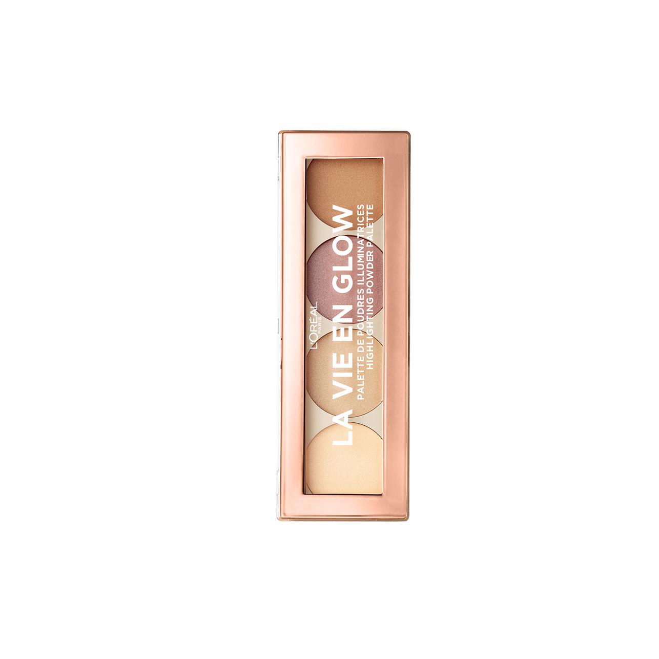 Loreal Paris La Vie En Glow Highlighting Aydınlatıcı Palet No:01 