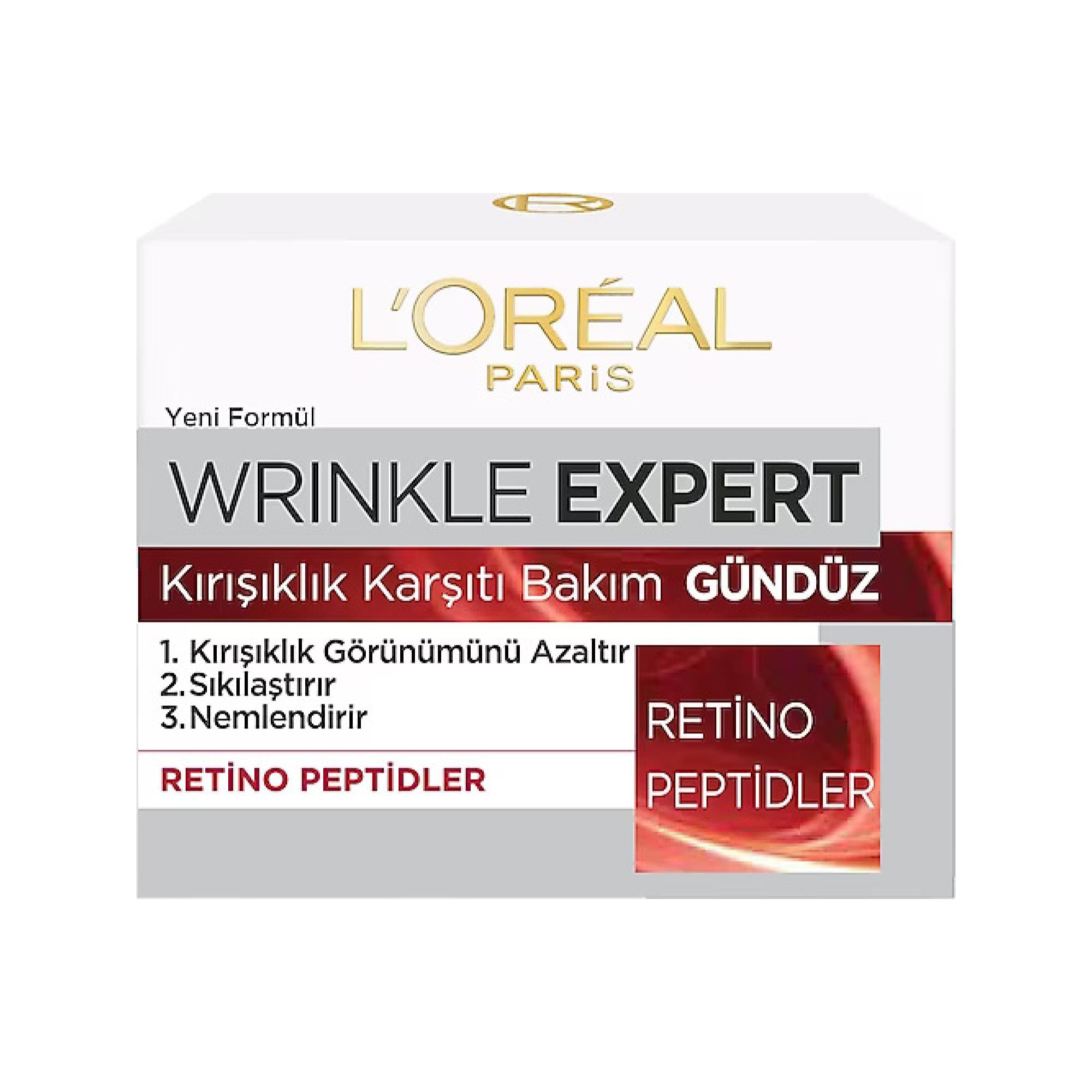 Loreal Paris Wrinkle Expert Kırışıklık Karşıtı Bakım Gündüz Kremi 50 ml