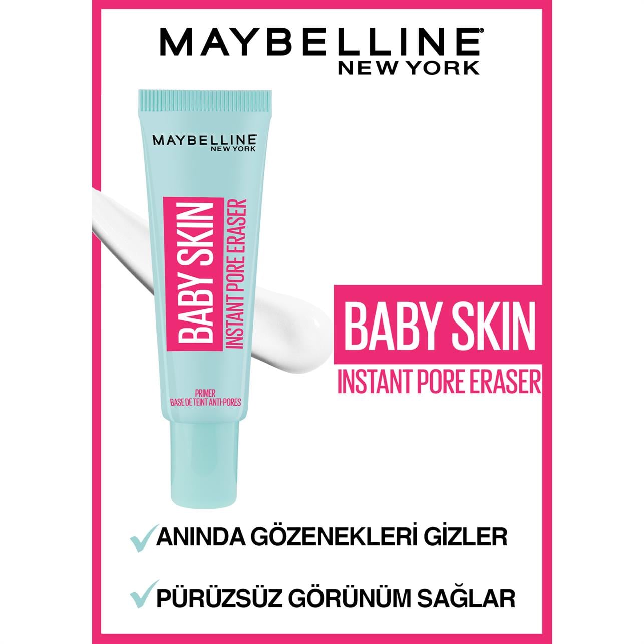 Maybelline New York Baby Skin Instant Pore Eraser Makyaj Bazı 22ml