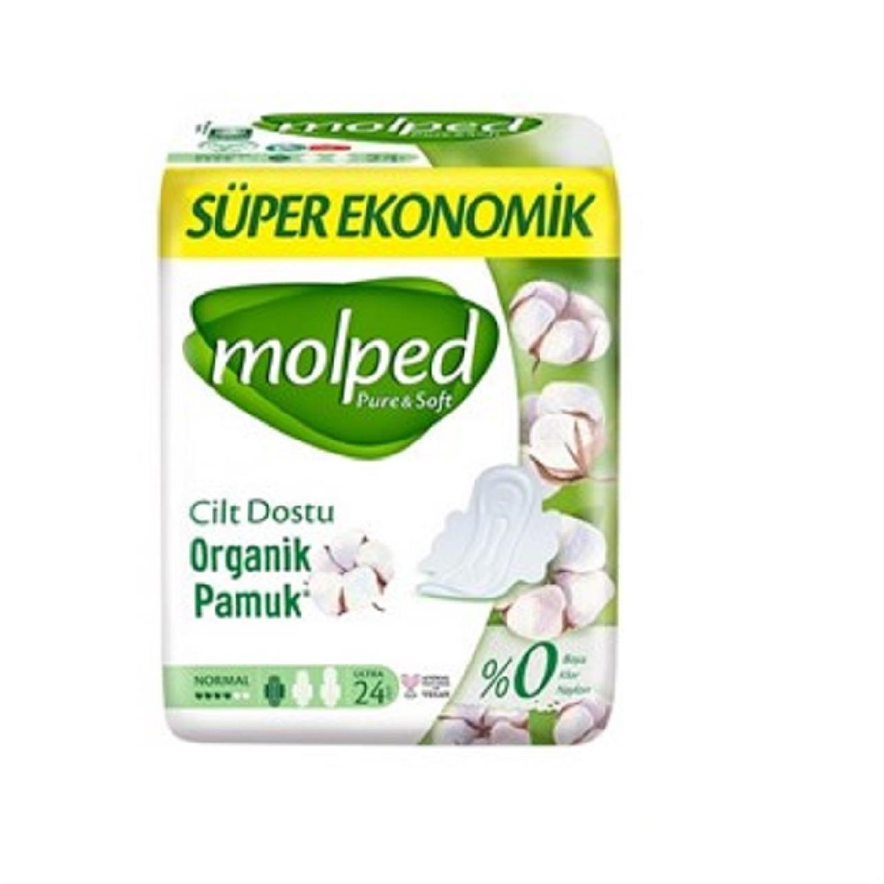 Molped Pure & Soft Super Ekonomik Ped Normal 24 'lü
