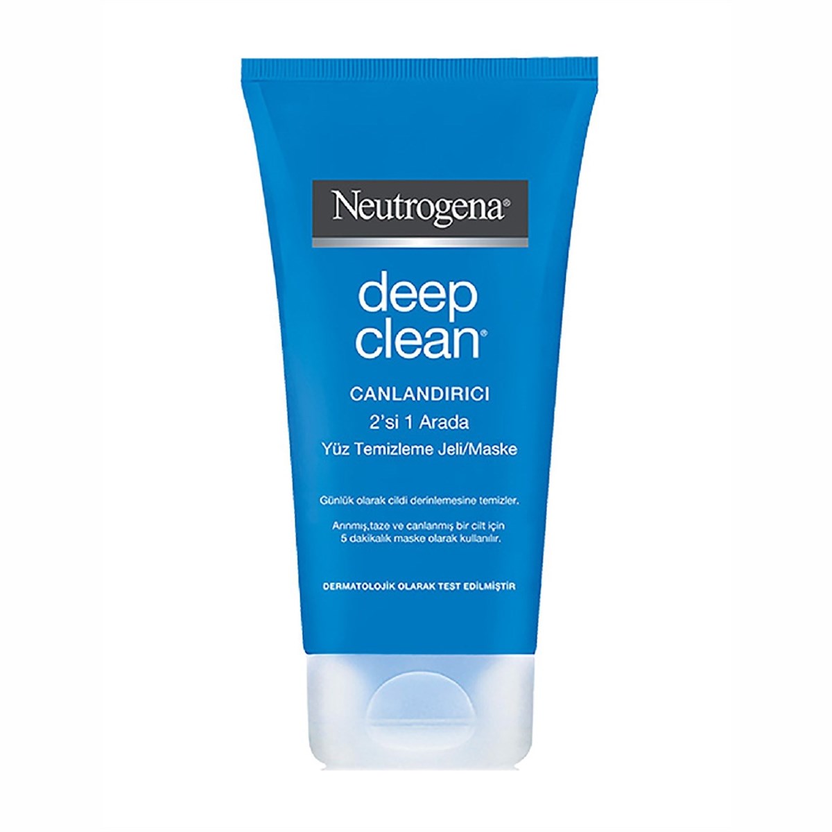 Neutrogena Deep Clean Canlandırıcı Yüz Temizleme Jeli/Maske 150 ml - Platin