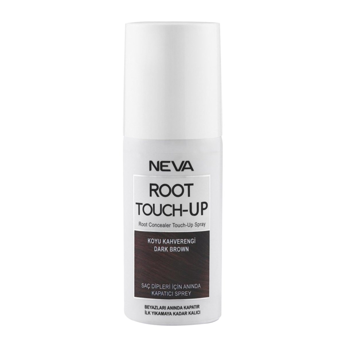 Neva Root Touch-Up Saç Dipleri İçin Anında Kapatıcı Sprey Koyu Kahverengi/Dark Brown 75 ml 
