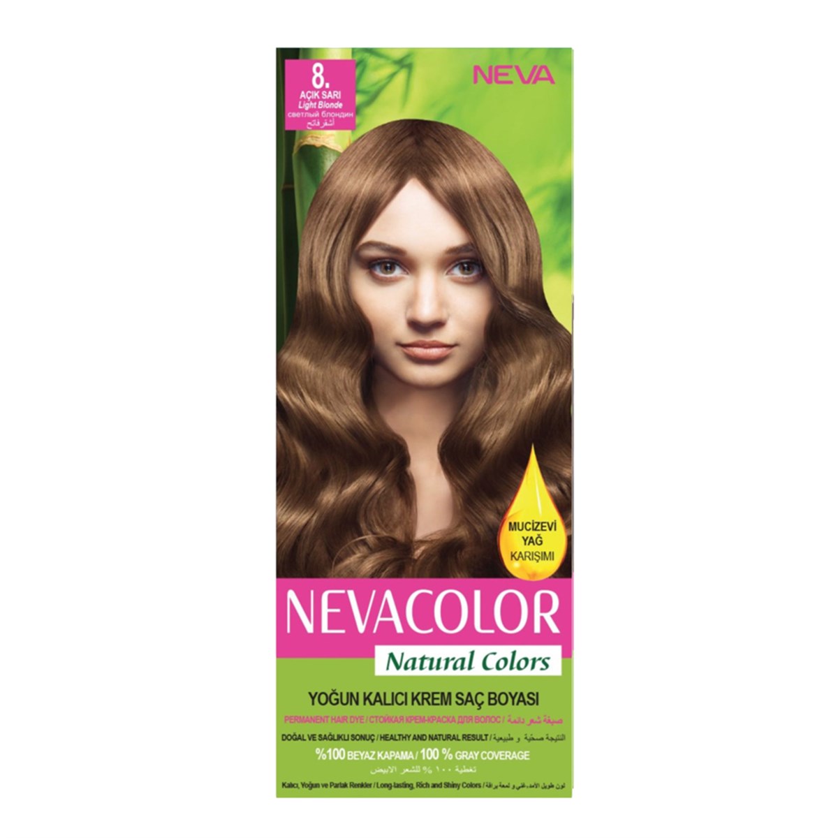 Nevacolor Natural Colors Set Boya Açık Sarı 8.