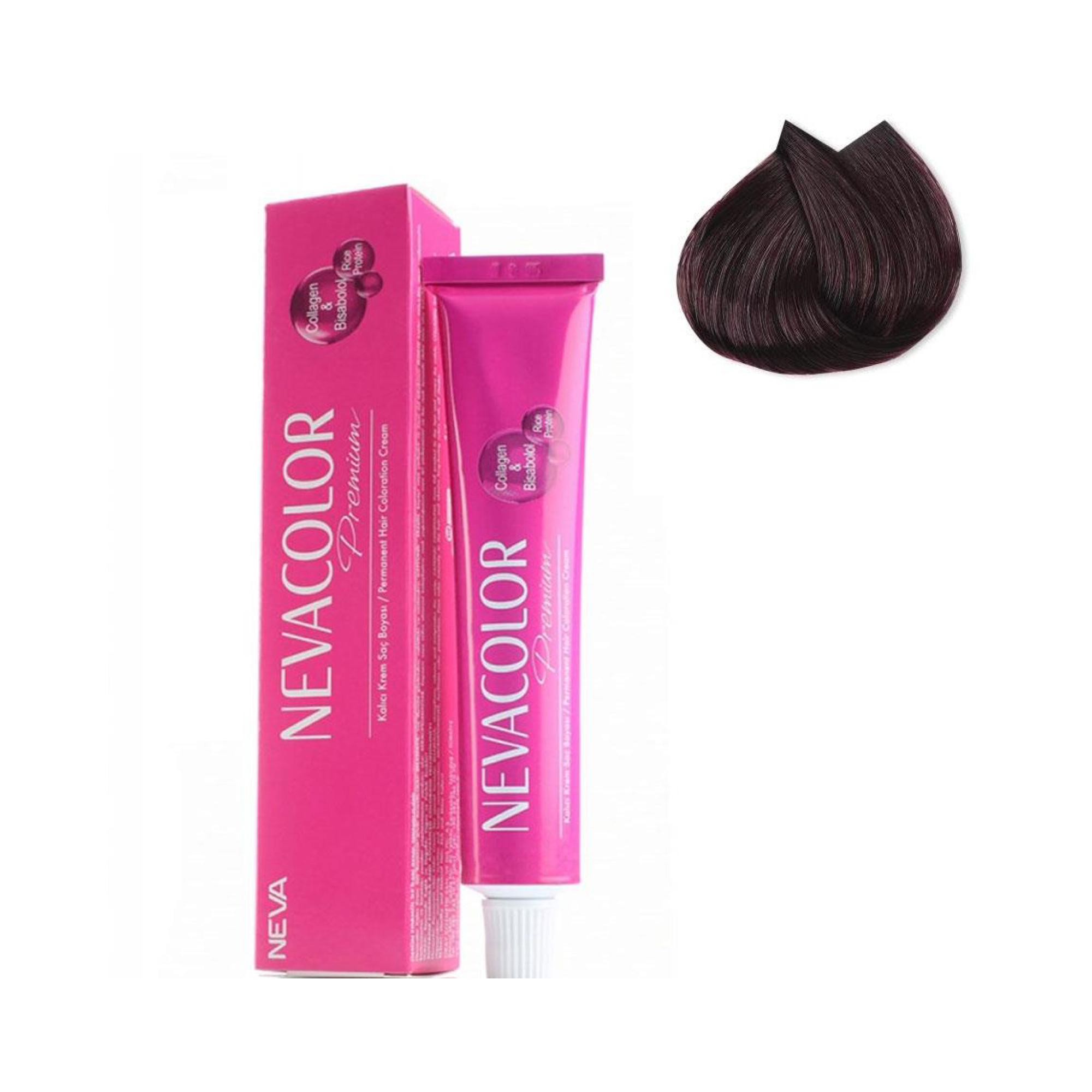 Nevacolor Tüp Boya 5.4 Açık Kestane