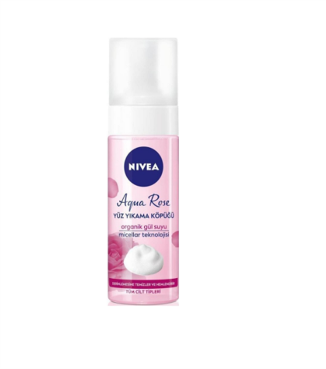 Nivea Aqua Rose Yüz Yıkama Köpüğü 150 ml 